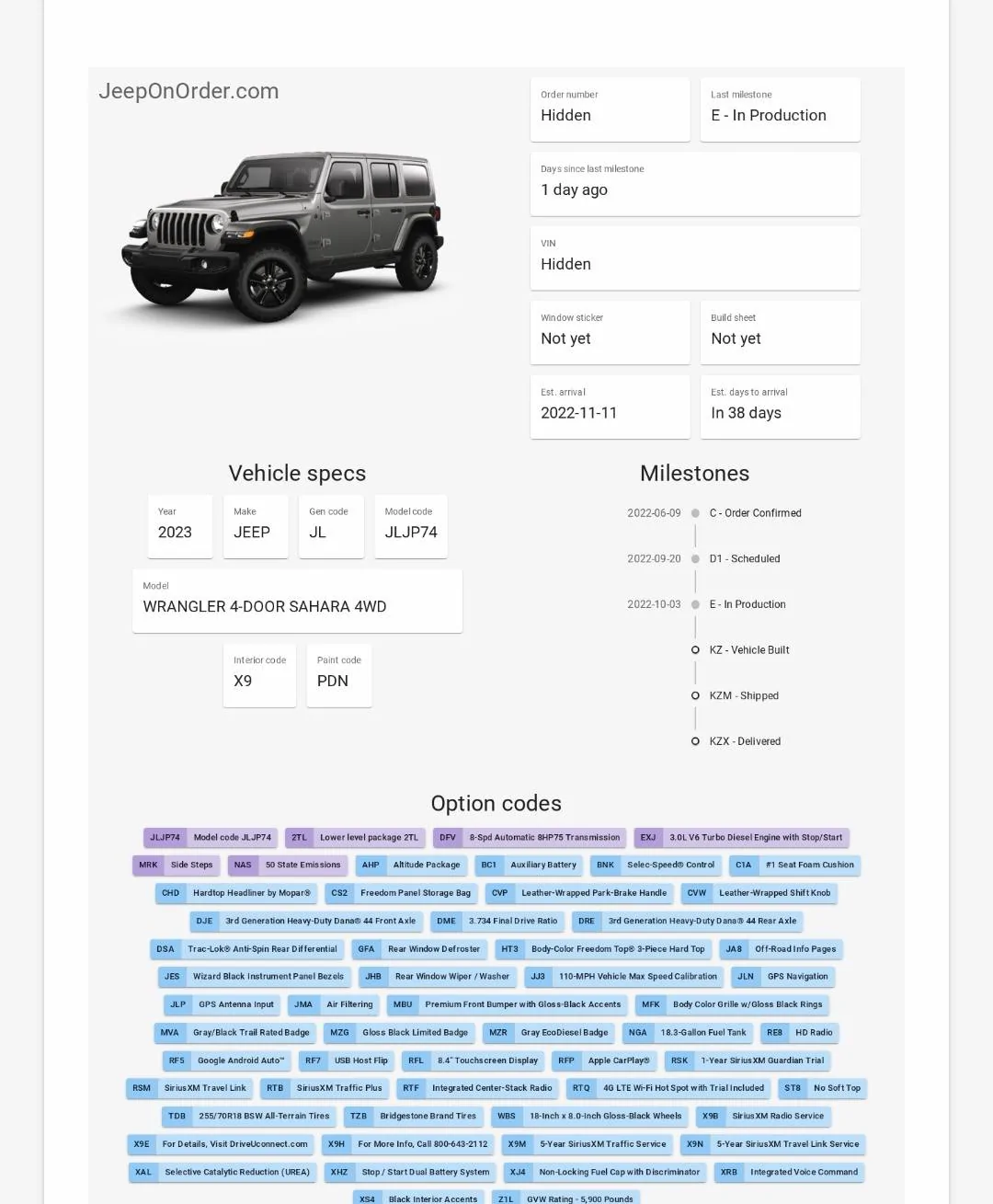 Jeep Wrangler JL 2023 Orders - Check in here Screenshot_20221004_104250