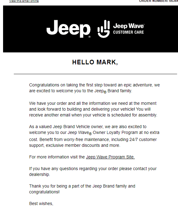 Jeep Wrangler JL So how many here have ordered a 2023? 1664899304709