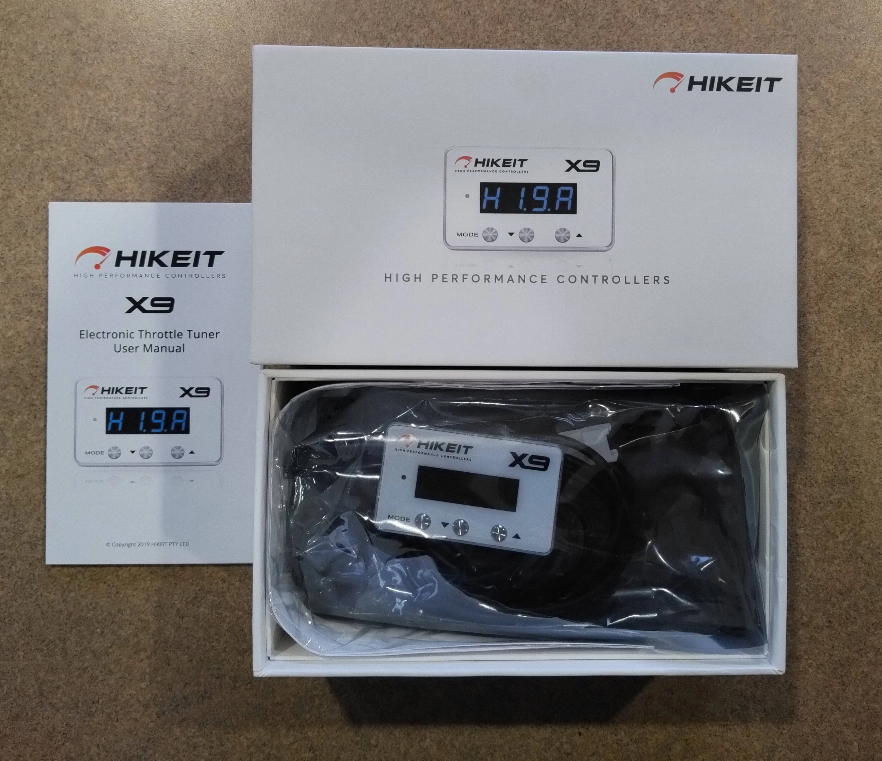 Jeep Wrangler JL Hike It X9 electronic throttle controller 3