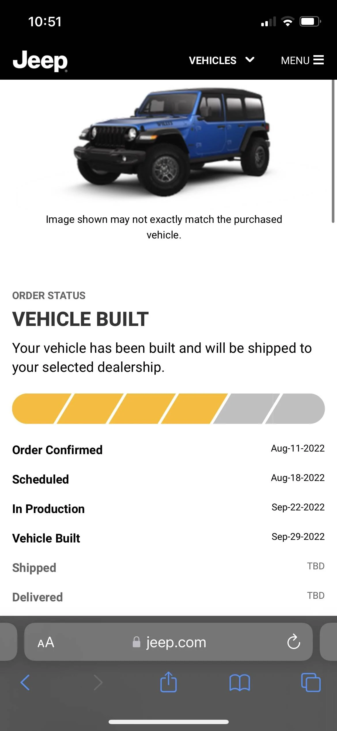 Jeep Wrangler JL 2023 Orders - Check in here ABEEF542-89B1-4B05-963A-11DFF4FC4239