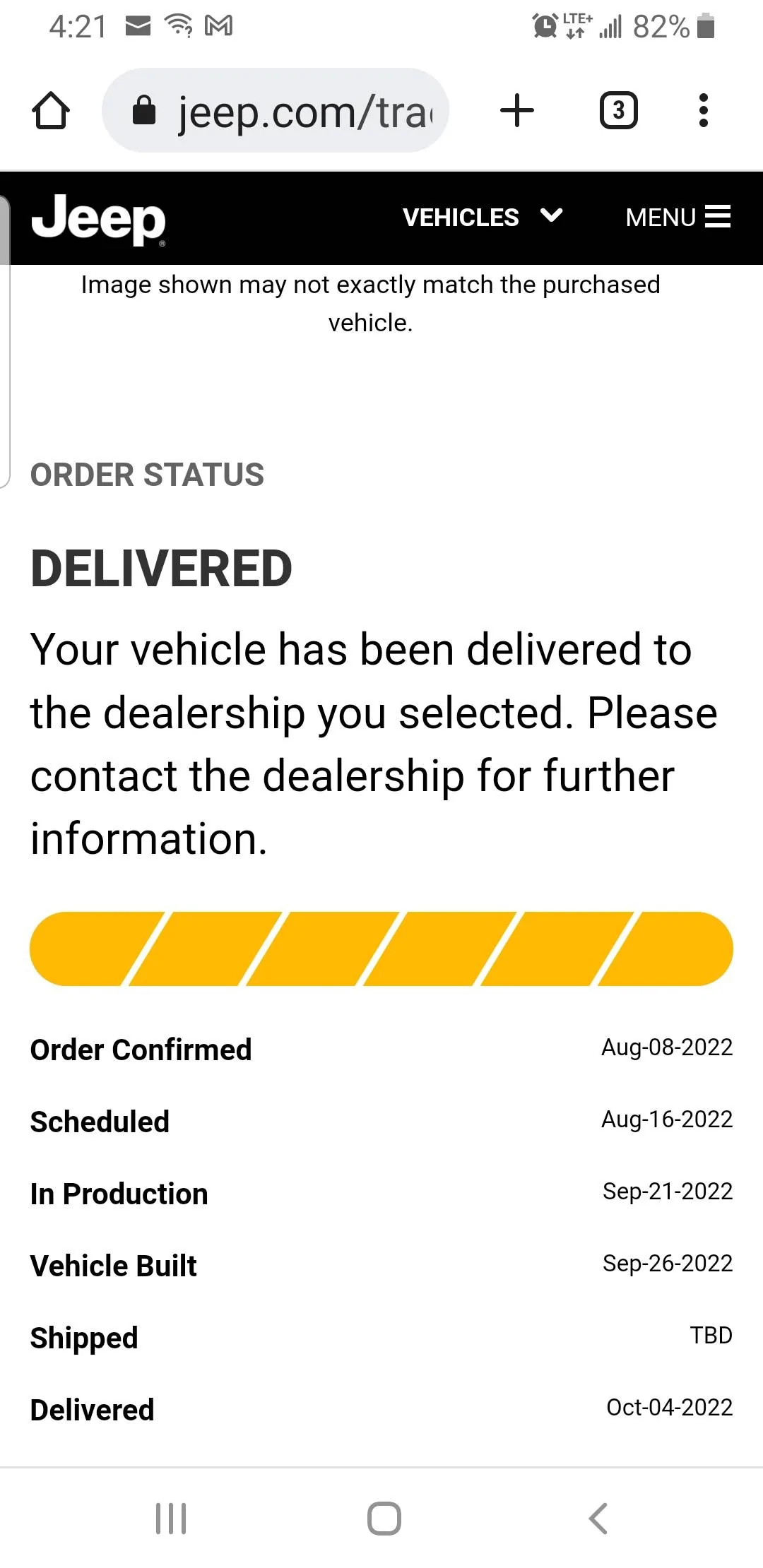 Jeep Wrangler JL 2023 Waiting/Venting Room Screenshot_20221006-162124_Chrom