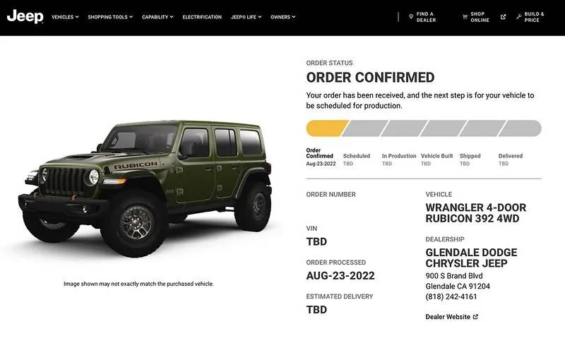 Jeep Wrangler JL Guide: Wrangler Order, Build, Tracking and Delivery Process i-sWn2SFk-L