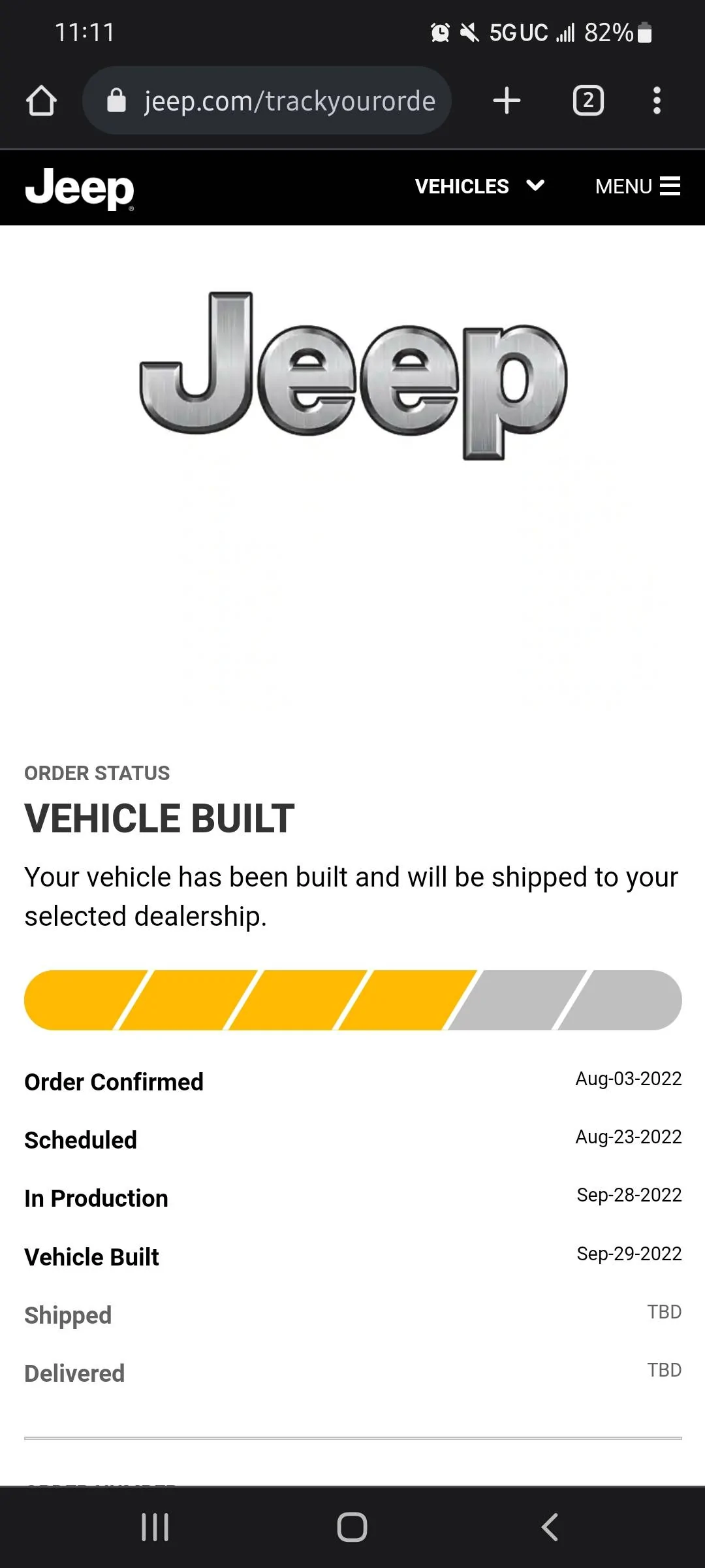 Jeep Wrangler JL 2023 Orders - Check in here Screenshot_20221007-111113_Chrom