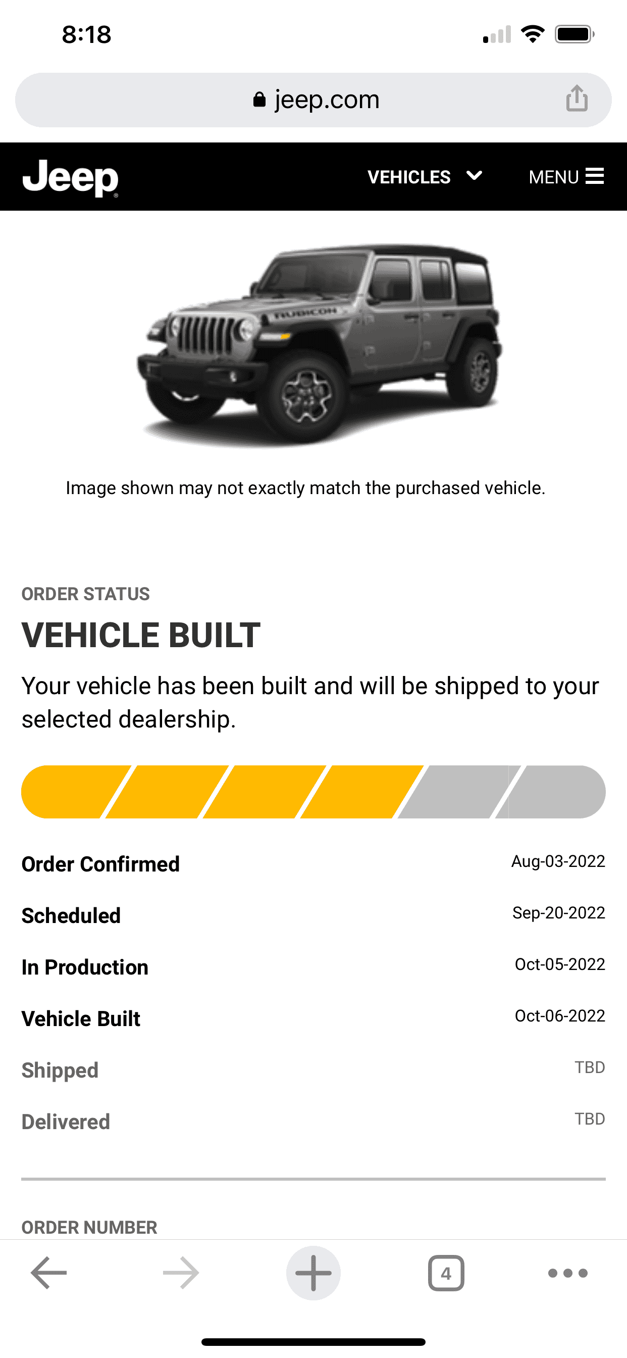 Jeep Wrangler JL 2023 Orders - Check in here 865E9091-043F-4A1A-9467-CB392DABE1C3