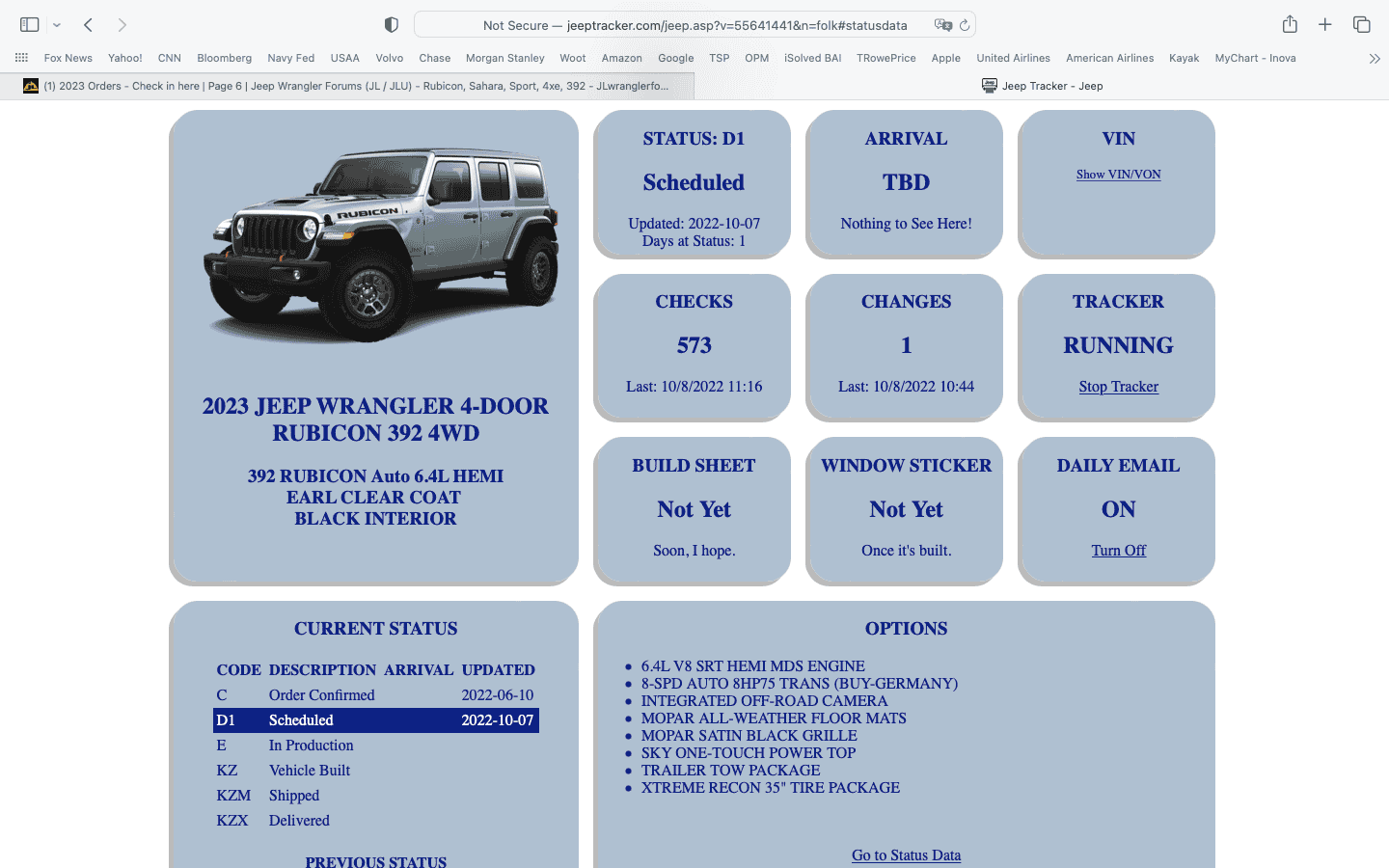 Jeep Wrangler JL 2023 Orders - Check in here Screen Shot 2022-10-08 at 11.21.15 AM