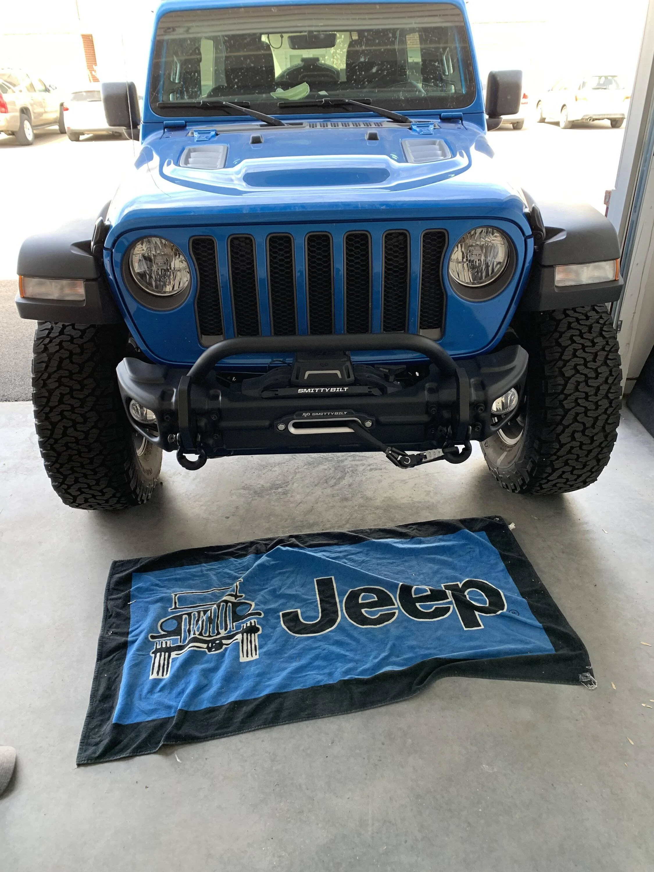 Jeep Wrangler JL Treed's Rubicon XR Build Bumper-winch 2