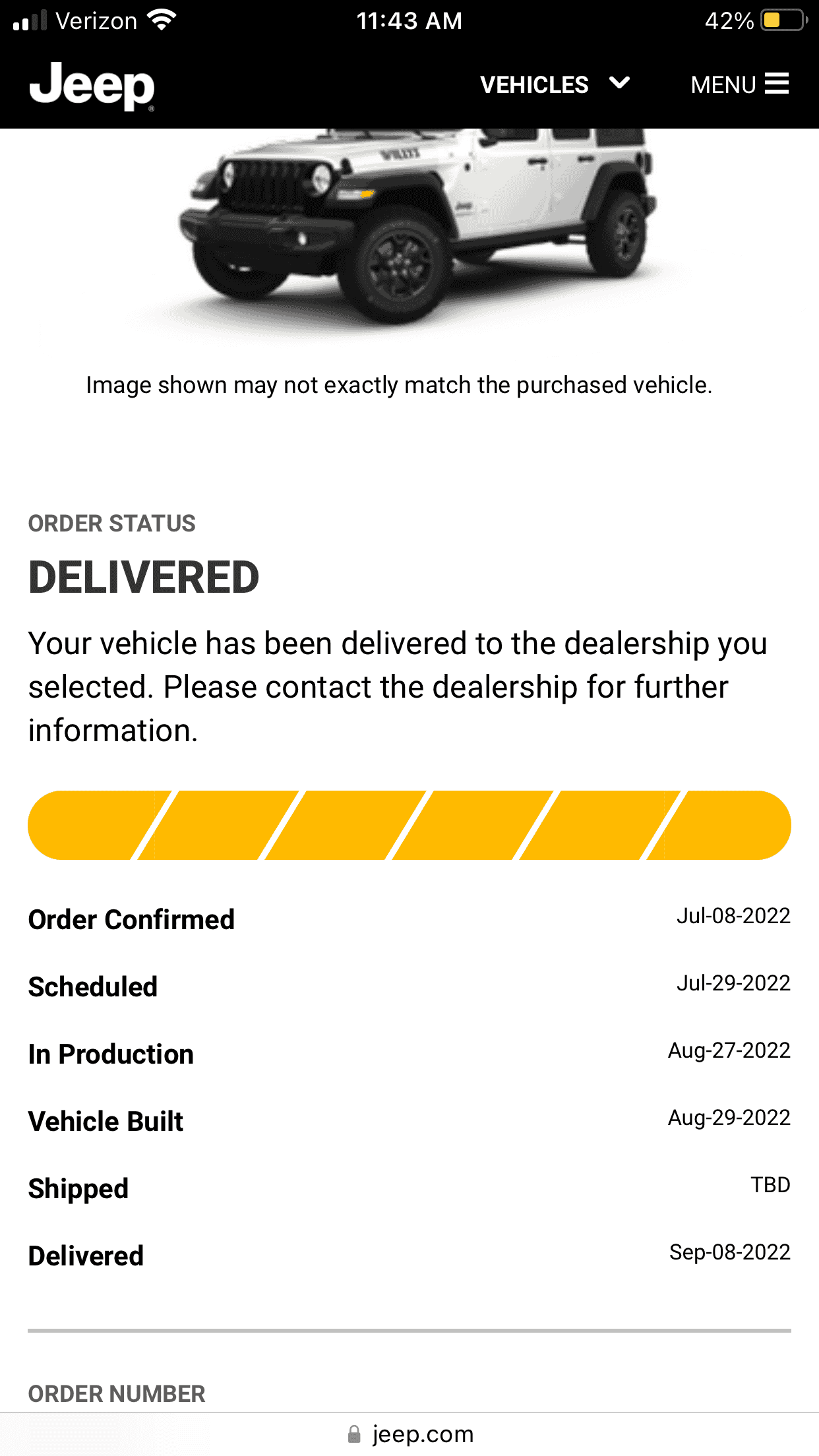 Jeep Wrangler JL 2023 Orders - Check in here 3780CC4E-552B-4496-A69E-6FAEAD754573