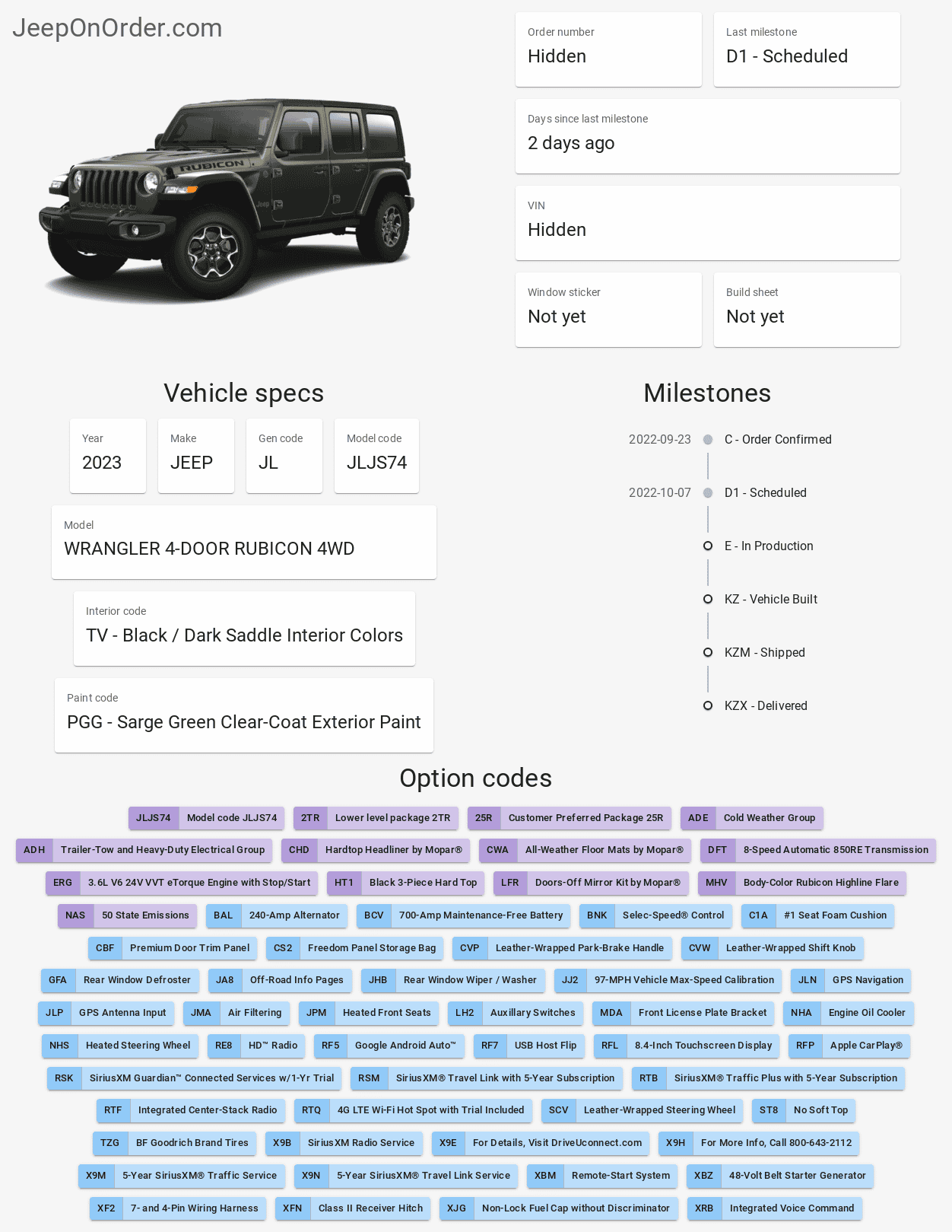 Jeep Wrangler JL 2023 Orders - Check in here F2426E80-02D6-42CA-B206-689389A838F2