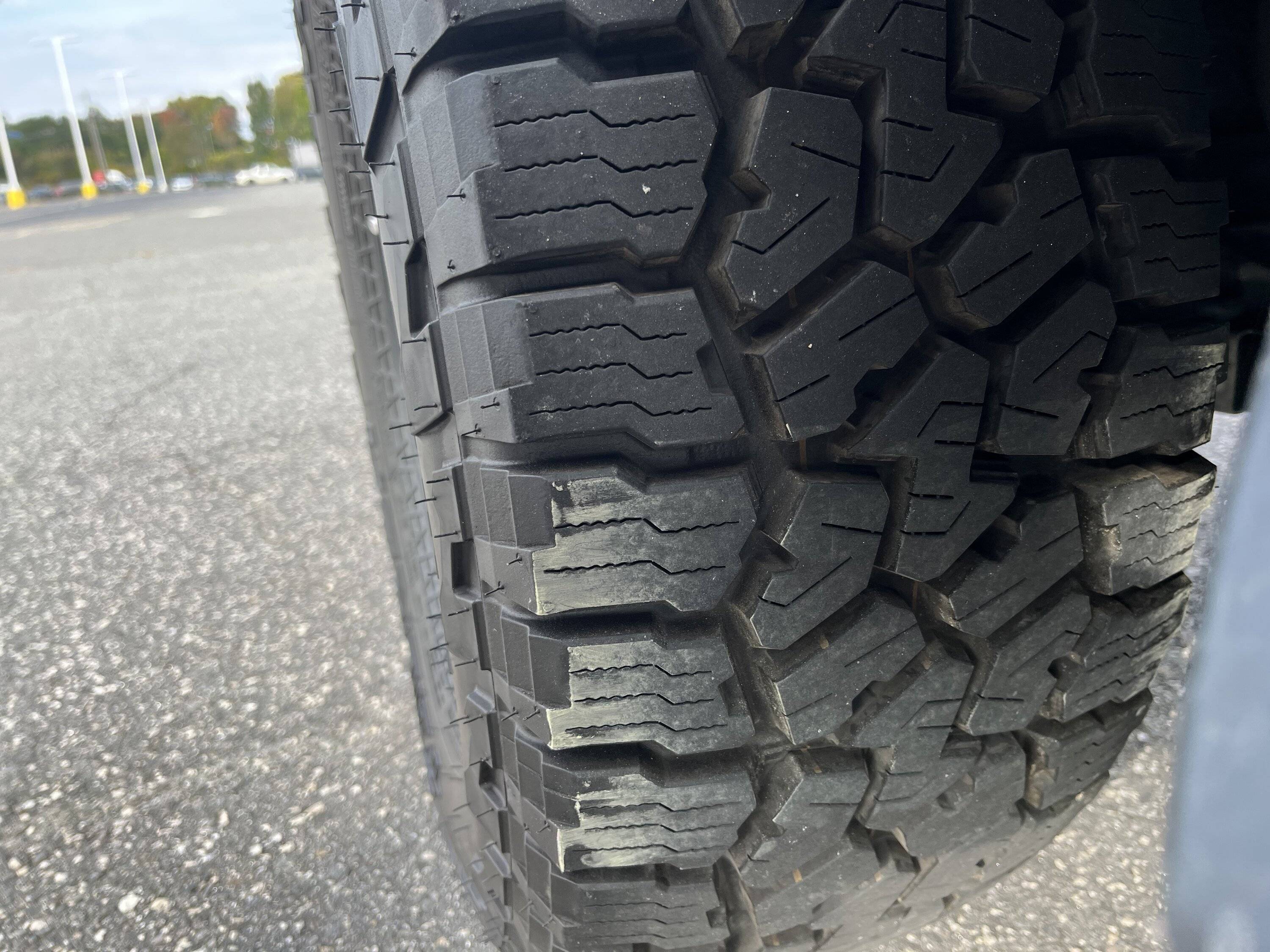 Jeep Wrangler JL Tire Chalk Test 821CD376-8498-4C07-A347-26681082EC45