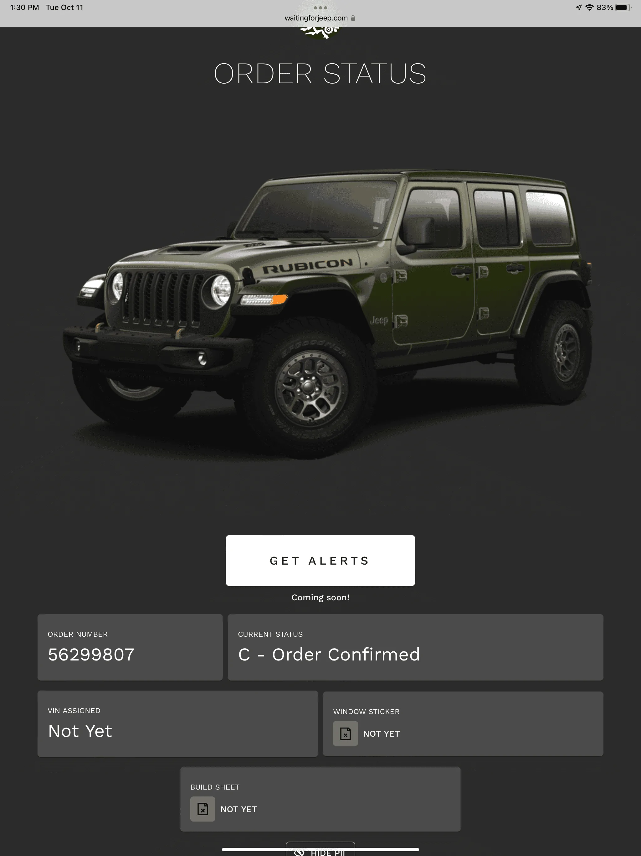 Jeep Wrangler JL 2023 Orders - Check in here A10C4DC6-F0E5-411D-AB29-A5E49D4C6595