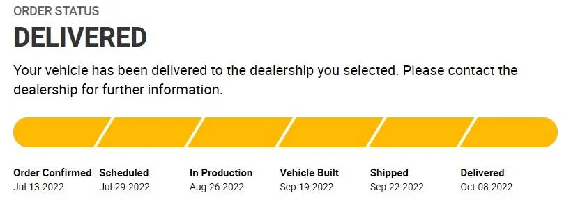 Jeep Wrangler JL 2023 Orders - Check in here tracker_upload