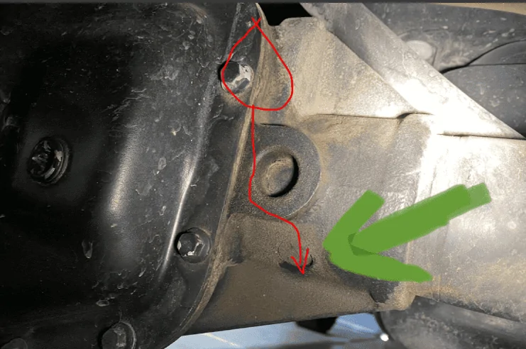 Jeep Wrangler JL Leak from hole on dana 44 rear? 1665671451596