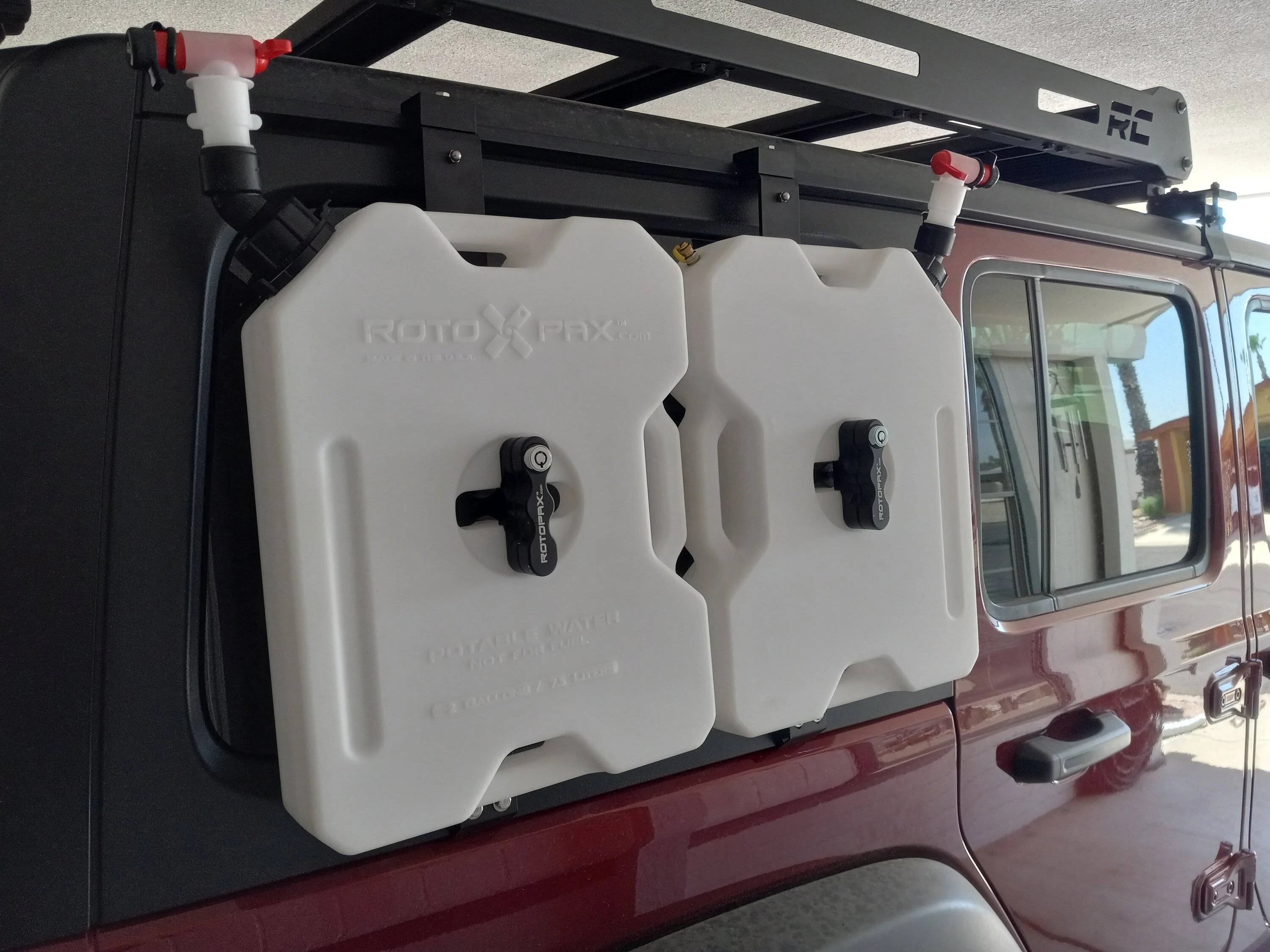 Jeep Wrangler JL All rotopax mount options RP 04