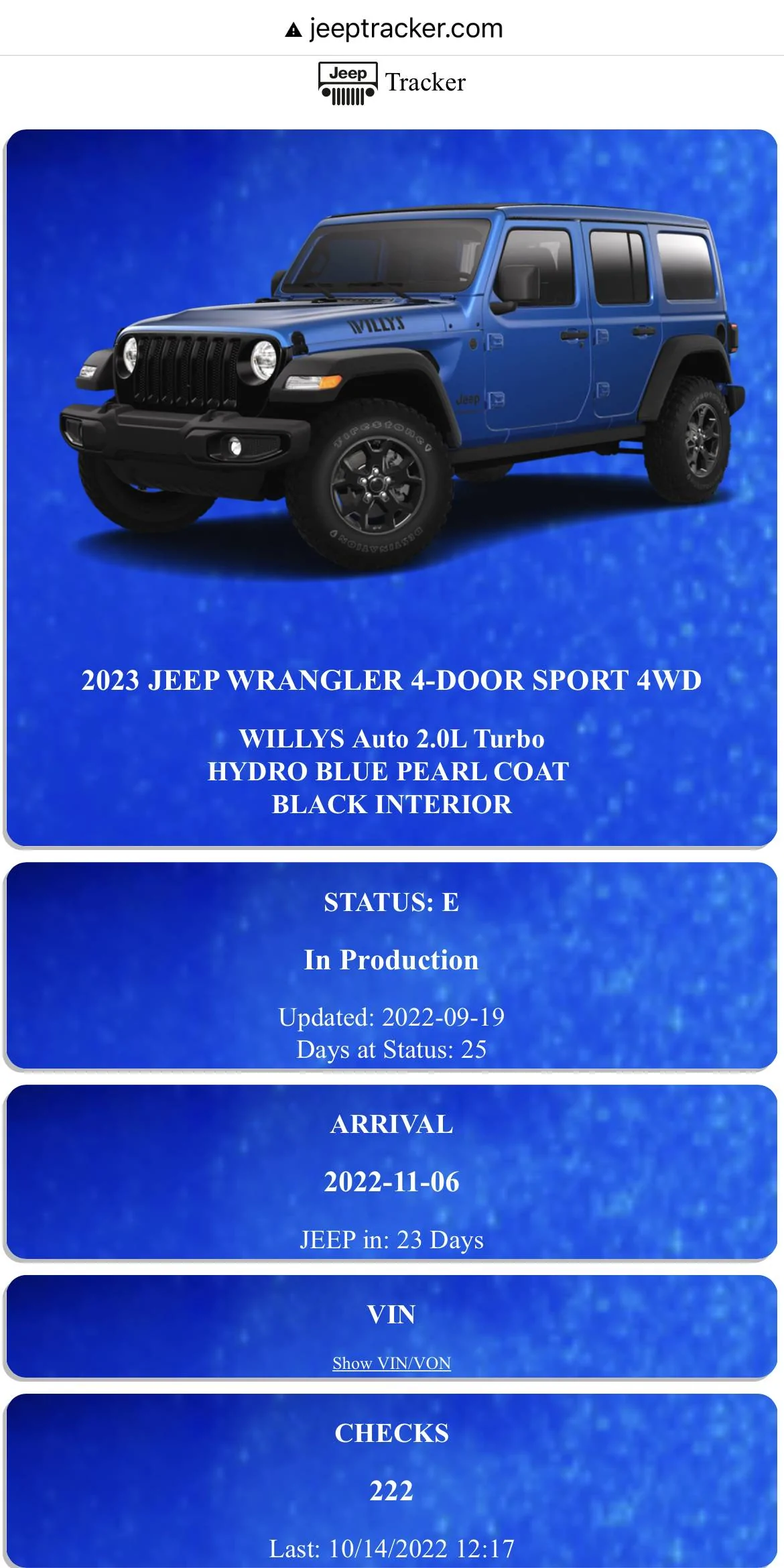 Jeep Wrangler JL 2023 Orders - Check in here DD440499-D101-4A8D-AA42-980C551D0CE3