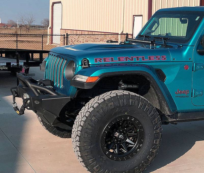 Jeep Wrangler JL Show your custom Jeep name decals jed1