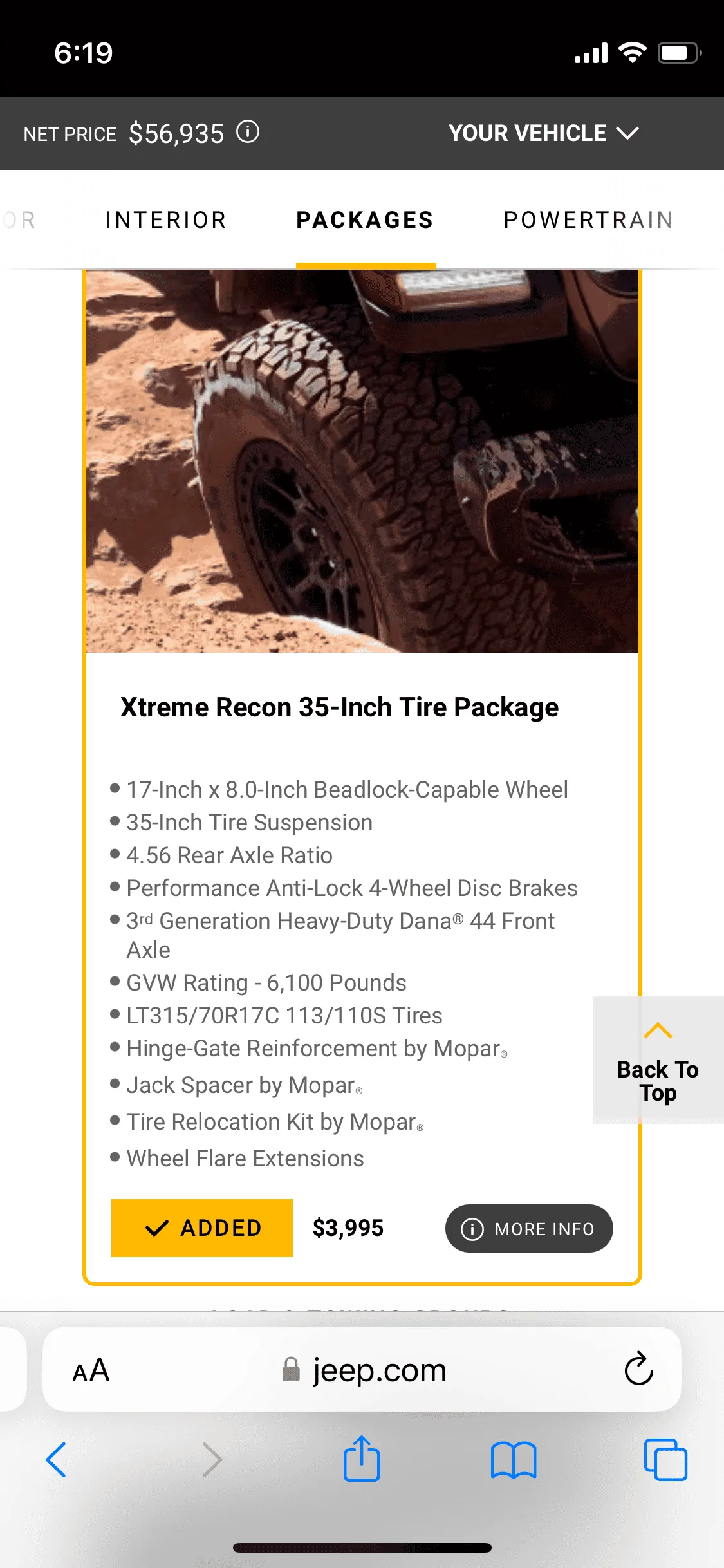 Jeep Wrangler JL Bye Bye Extreme Recon 46258C7B-86F9-43E0-839E-1395FD332D63