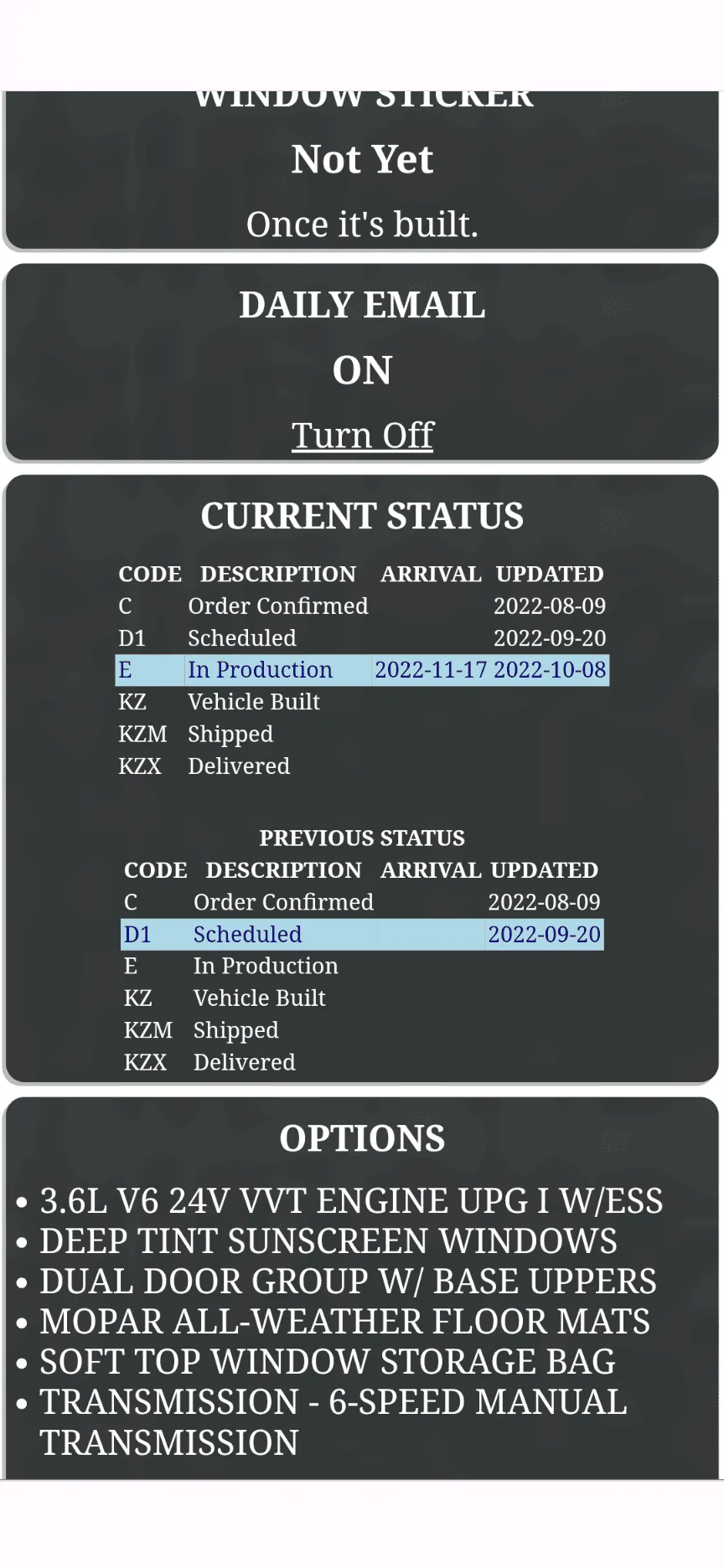 Jeep Wrangler JL 2023 Orders - Check in here Screenshot_20221015-212122