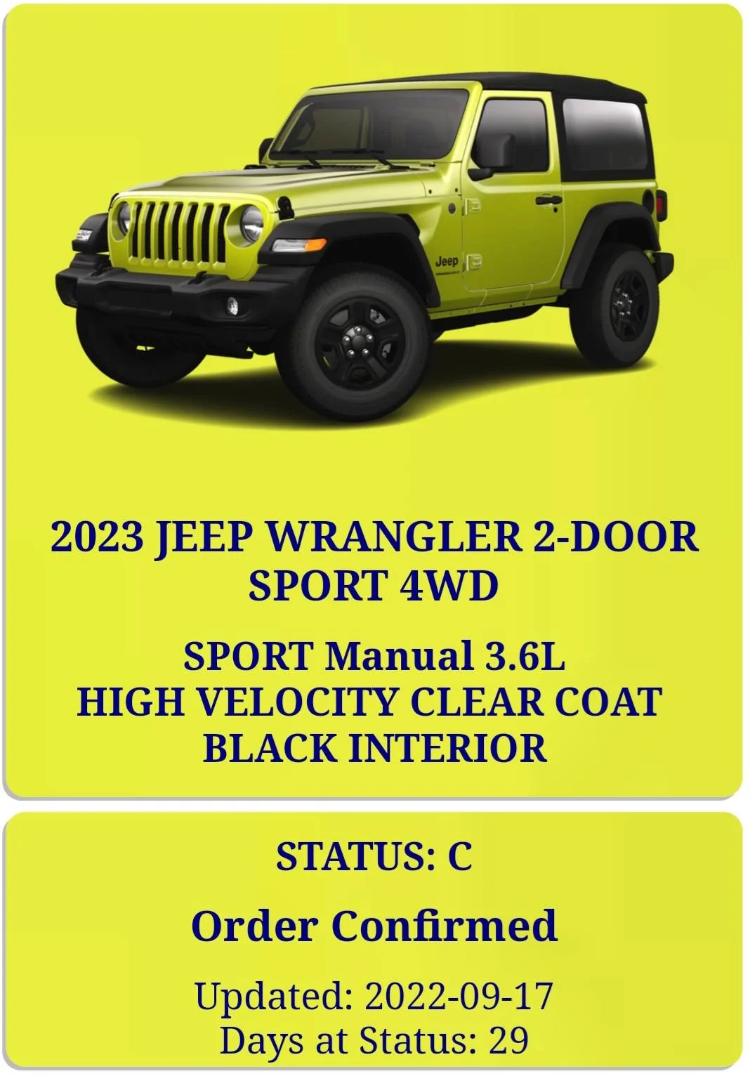 Jeep Wrangler JL 2023 Orders - Check in here 20221016_054613