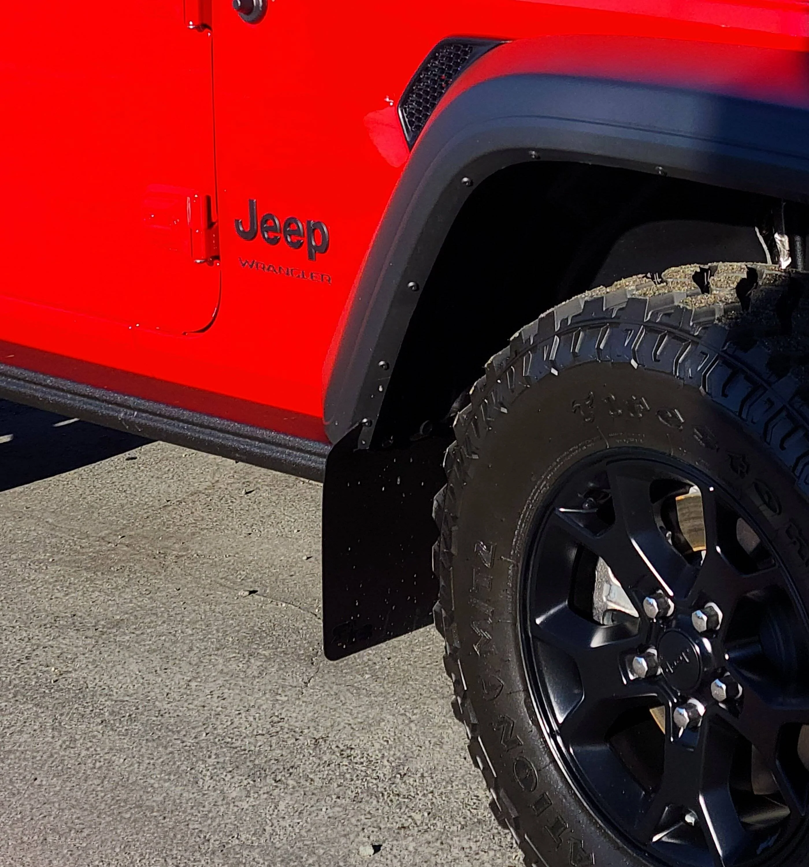 Jeep Wrangler JL Mudflaps recommendation! Mud flaps #1