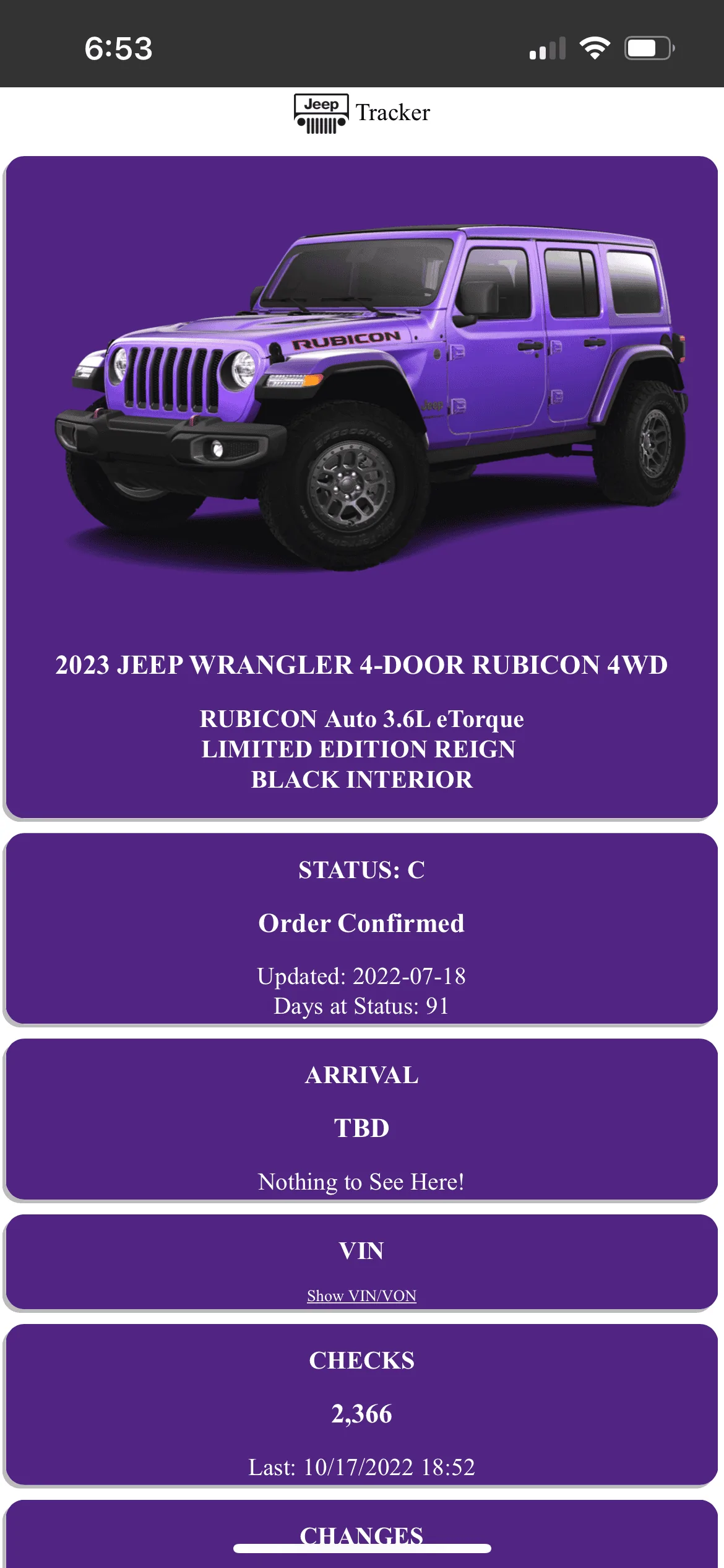 Jeep Wrangler JL 2023 Waiting/Venting Room 8F44446F-1B99-471E-A778-44AEB3F2988F