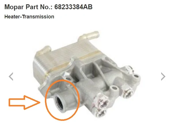 Jeep Wrangler JL Hot Transmission old heater