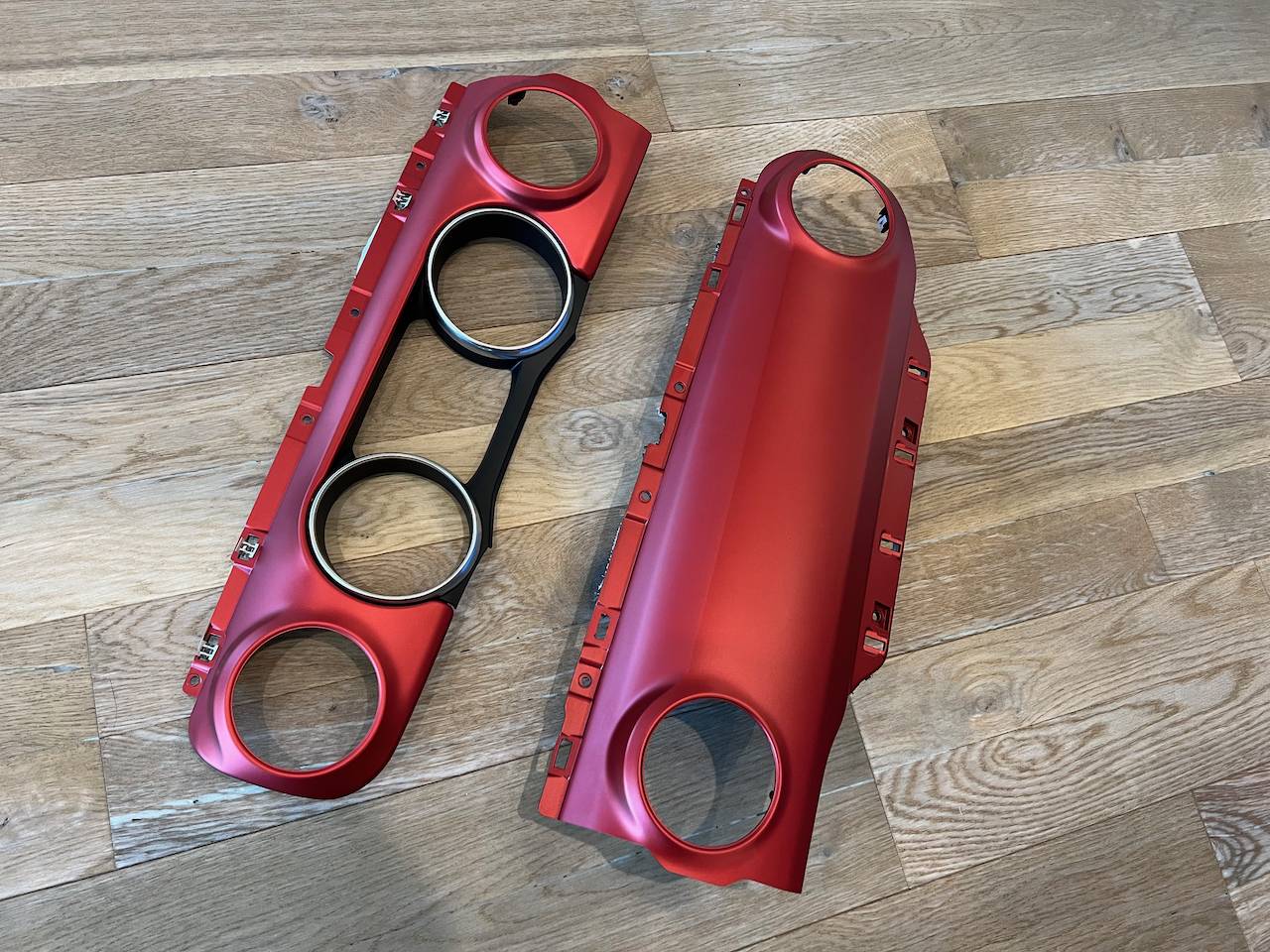 Jeep Wrangler JL Red Rubicon Dash Panels IMG_3872