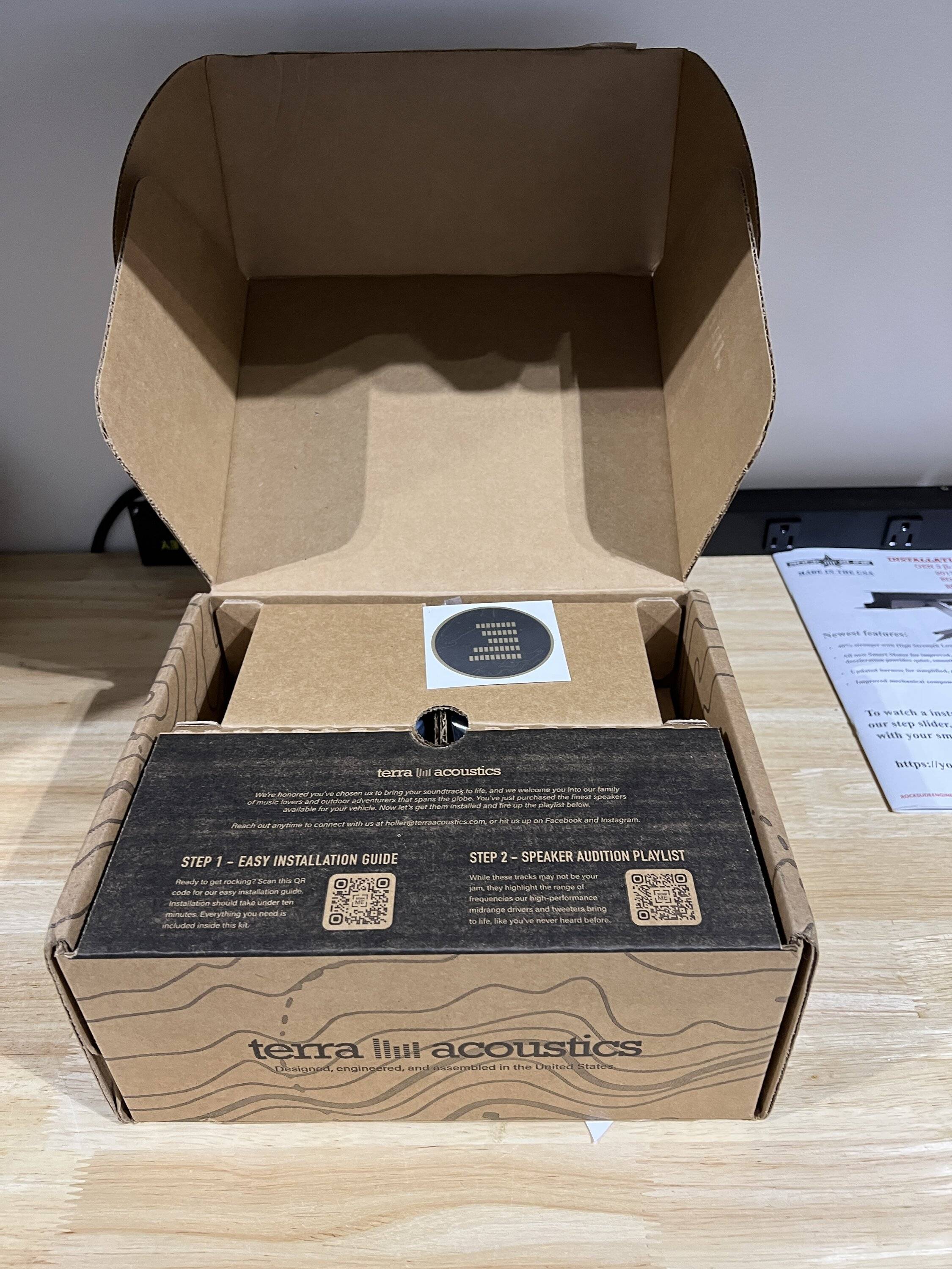 Jeep Wrangler JL Open Box Terra Acoustics Speakers 56257BA7-F4D9-4719-950C-136EFF648B8E
