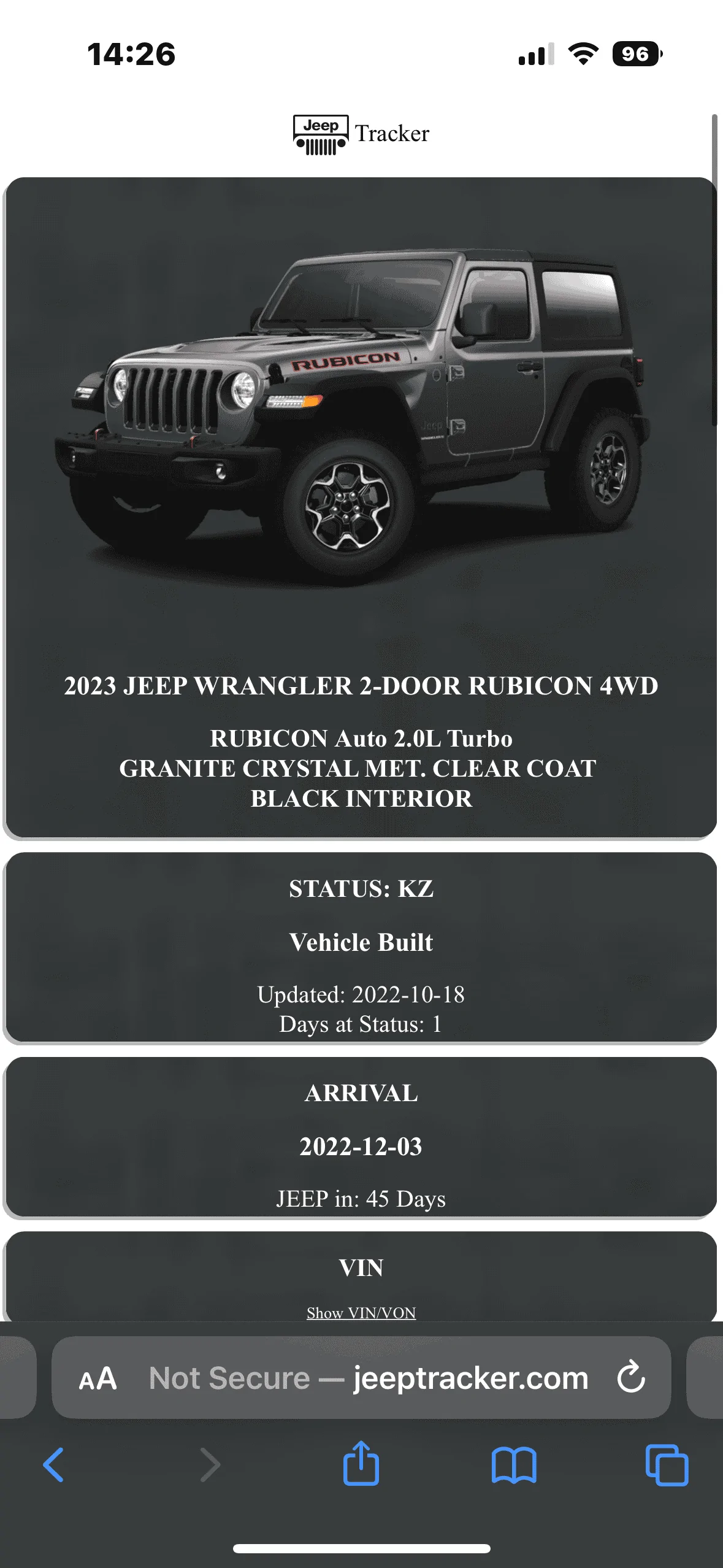Jeep Wrangler JL 2023 Orders - Check in here 38120B5D-9EC1-4CE6-AA93-3487CD694E8D
