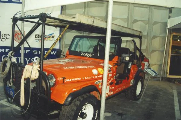 Jeep Wrangler JL Crossing the Darien Gap by land.... Mark-Smith-CJ7-sema99