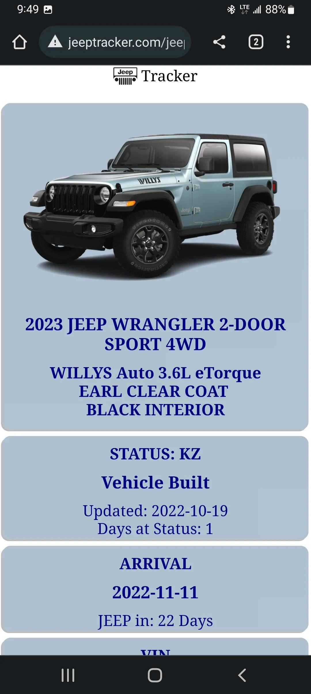 Jeep Wrangler JL 2023 Orders - Check in here Screenshot_20221020-094954_Chrom