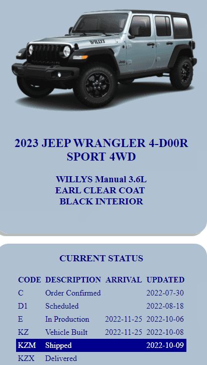 Jeep Wrangler JL 2023 Orders - Check in here 1666380279006