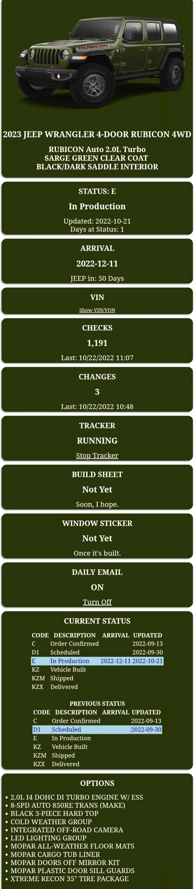 Jeep Wrangler JL 2023 Orders - Check in here Screenshot_20221022-110854_Chrom