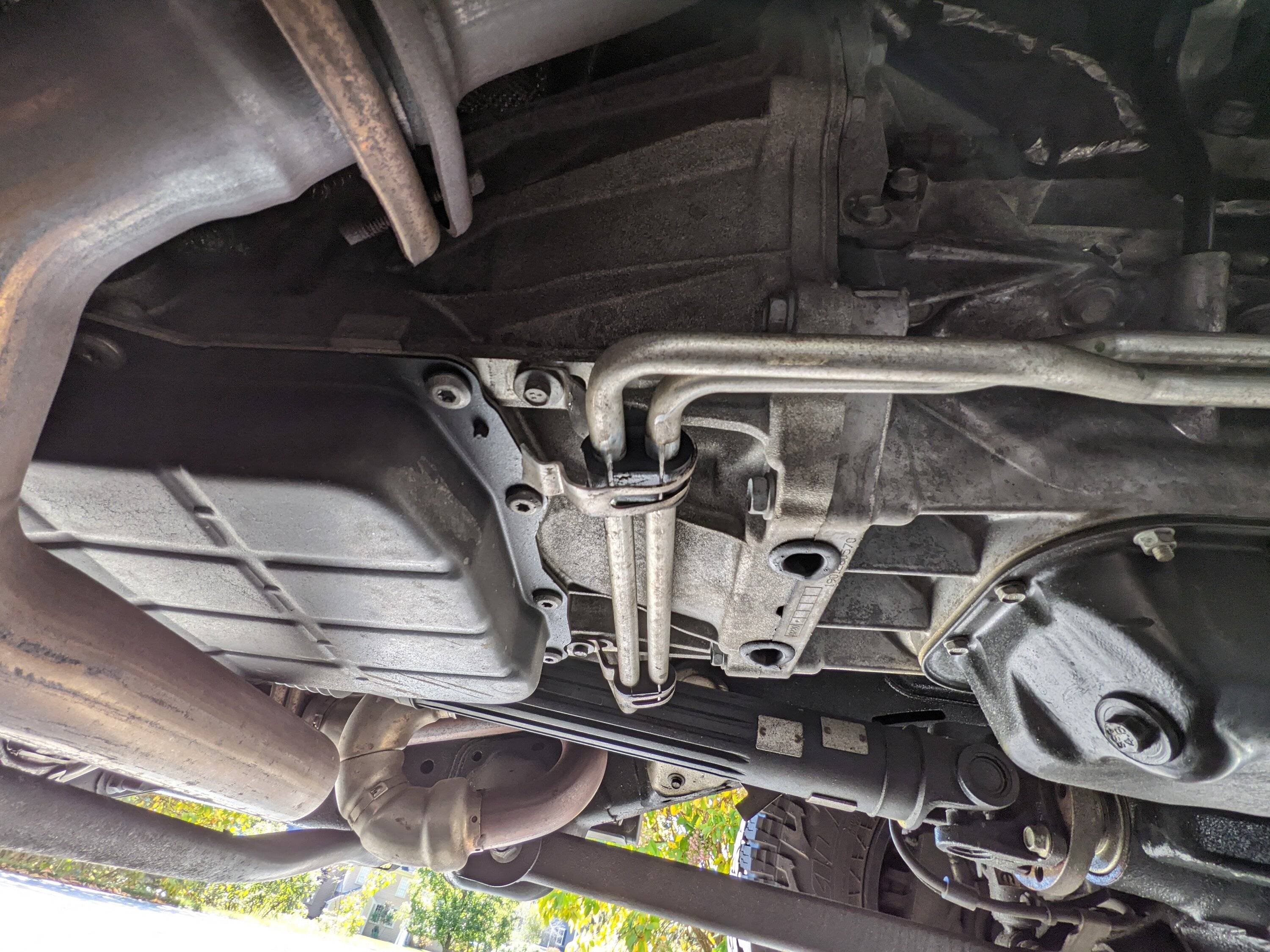 Jeep Wrangler JL Coolant Line bracket part number PXL_20221022_160606074