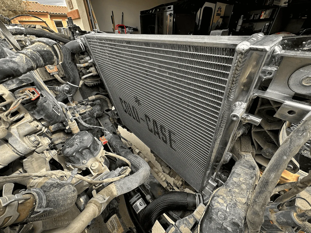 Jeep Wrangler JL Installed Cold Case Radiator IMG_2463
