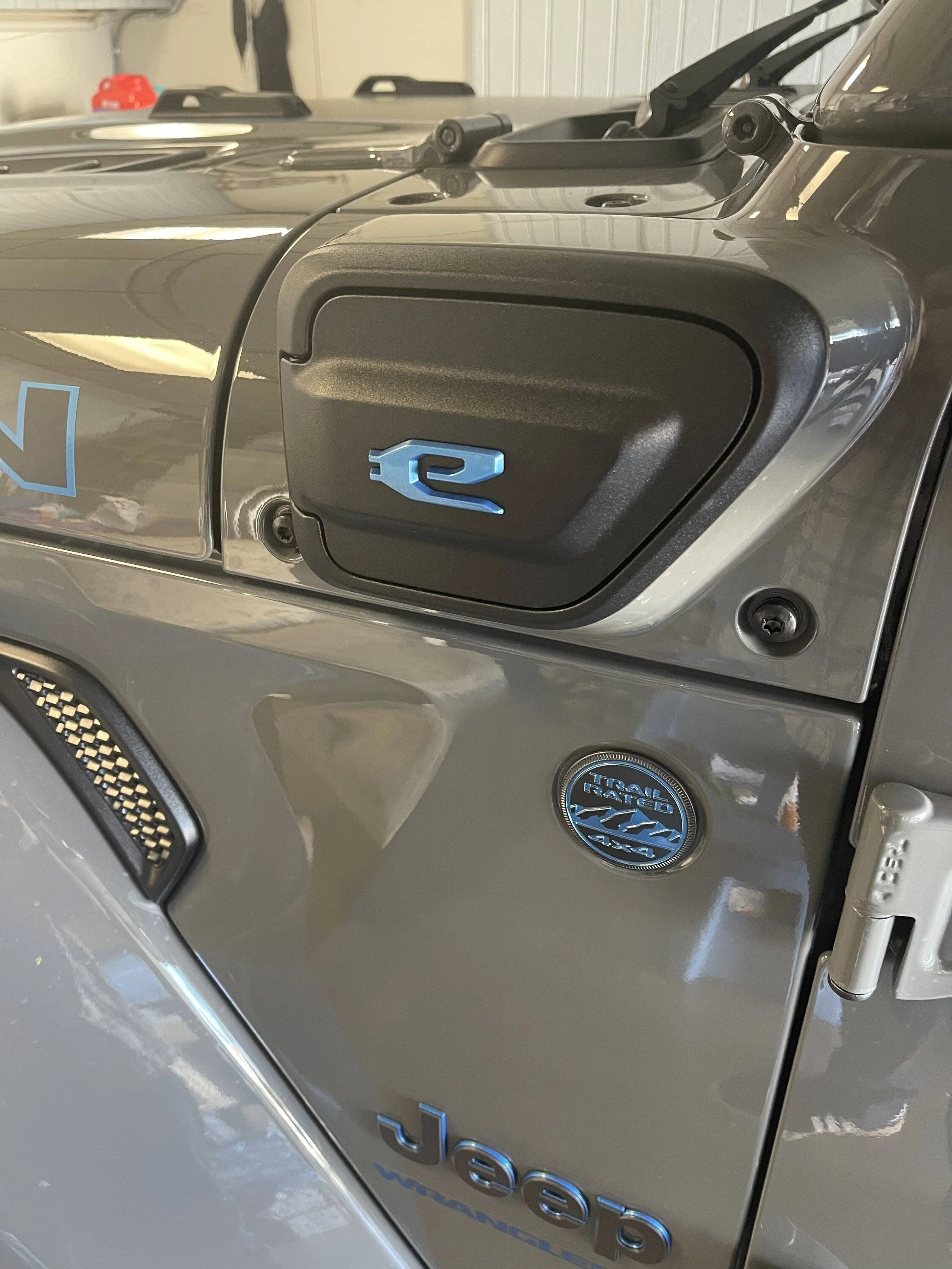 Jeep Wrangler JL Charging Port Door "E" Badge 75EC8ECE-43FA-4991-AB1A-B3927641AA0E