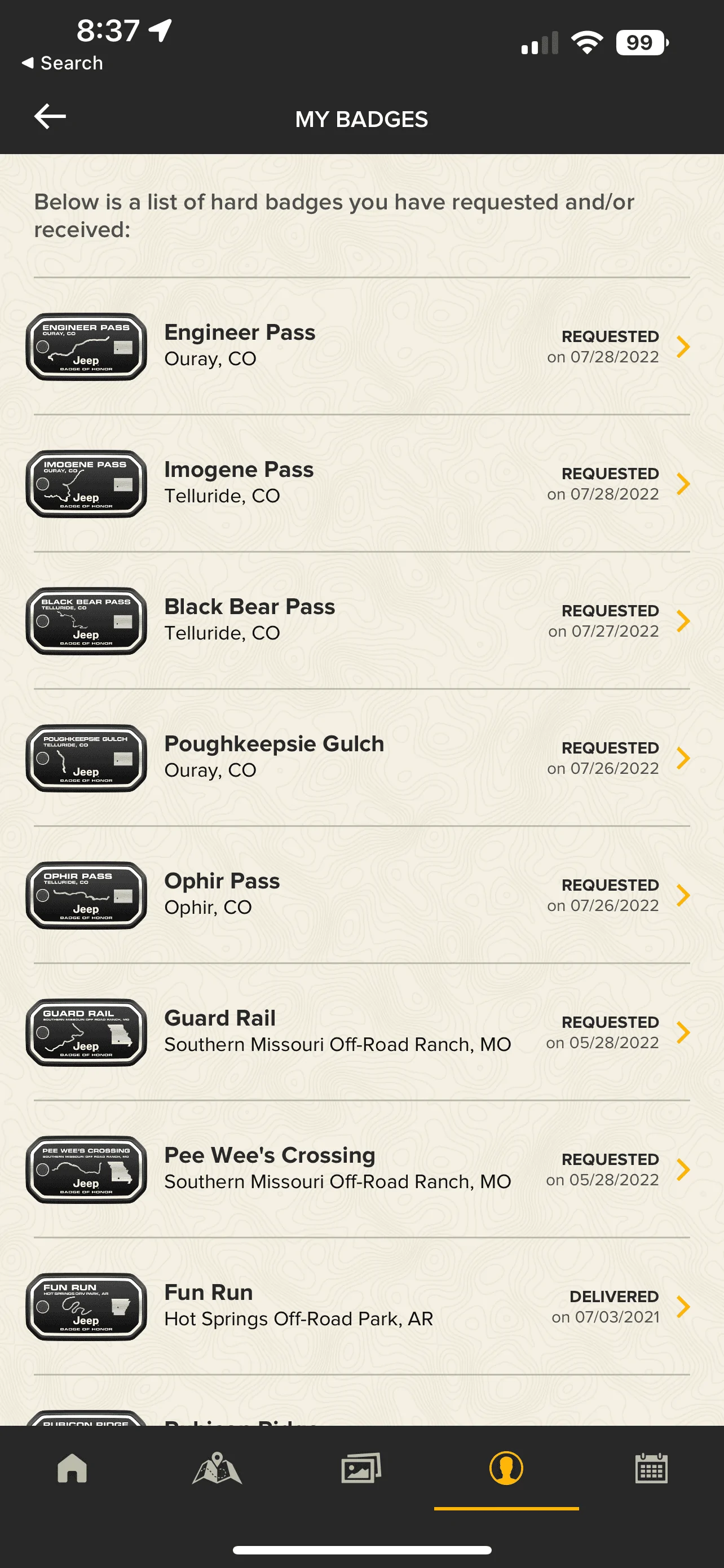 Jeep Wrangler JL Badge of Honor Program - Help Please D944E7D9-D1BA-455E-B68B-5228B2787EFB