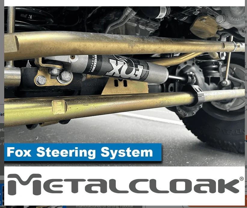 Jeep Wrangler JL MC HD steering system fox edition (their pictured orientation not working) 1666838045689