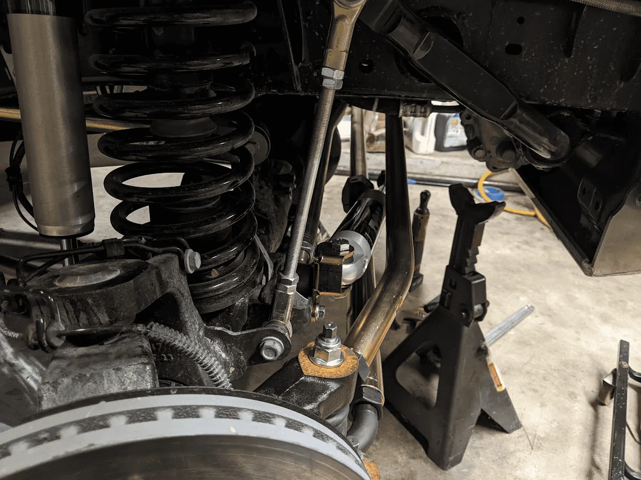 Jeep Wrangler JL MC HD steering system fox edition (their pictured orientation not working) 1666882958420