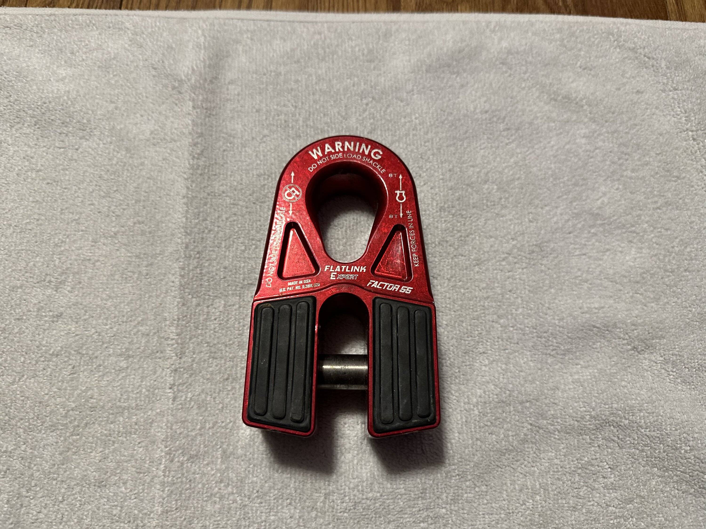Jeep Wrangler JL Factor 55 Flatlink E (Expert) Winch Shackle Mount $120 OBO FC437A8D-96EC-4306-8954-8F18A4BB8ADC