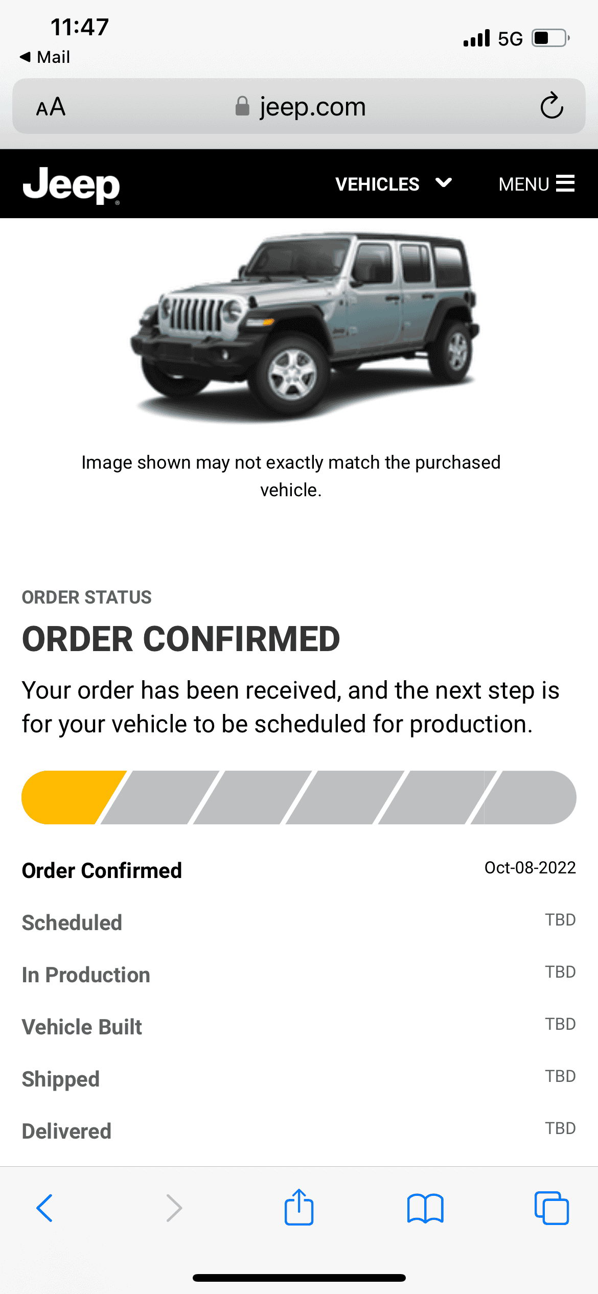 Jeep Wrangler JL 2023 Orders - Check in here B722DED8-5D60-417B-87FD-C57453002CD8