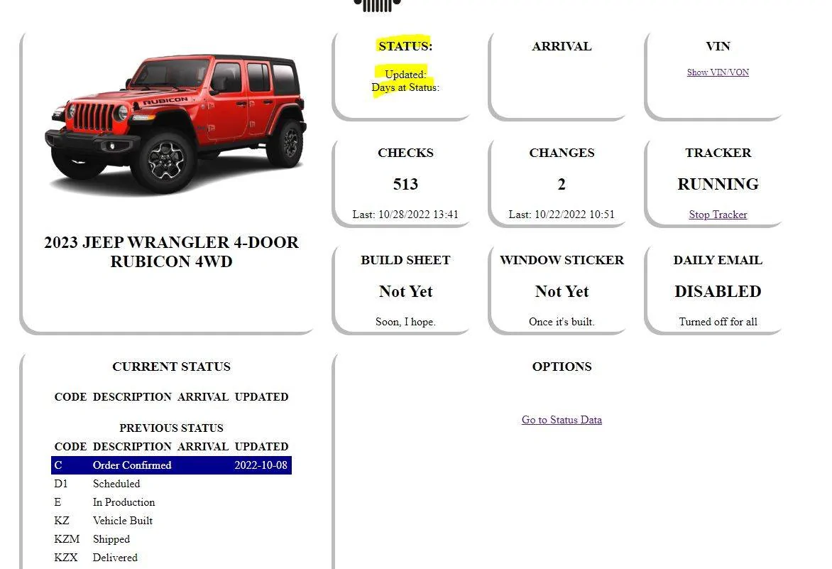 Jeep Wrangler JL 2023 Orders - Check in here Capture 2