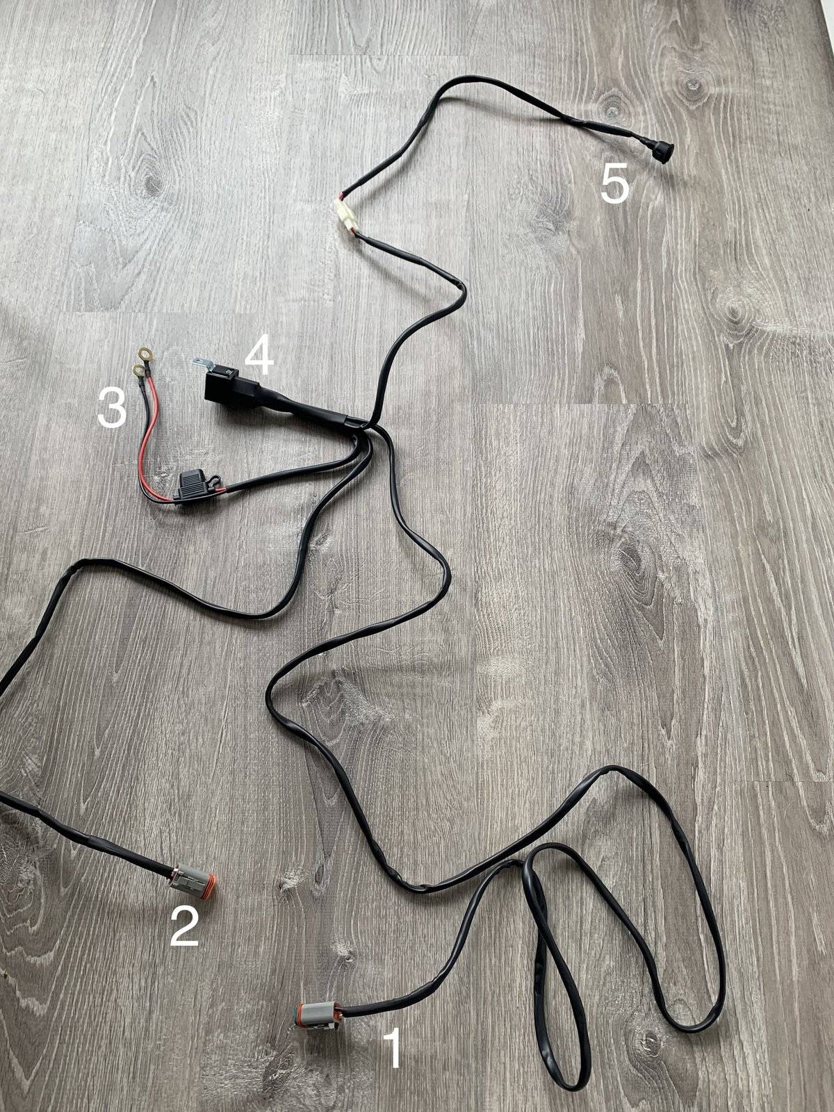 Jeep Wrangler JL Baja Design Wiring Harness 1667167490884