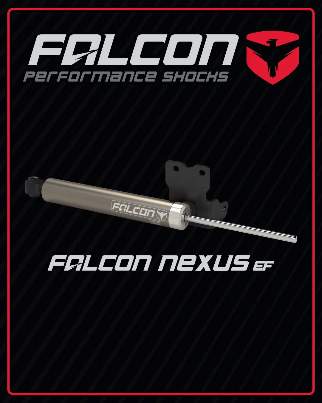 Jeep Wrangler JL Nexus EF 1.1 Steering Stabilizer | Falcon Shocks FC 1.1