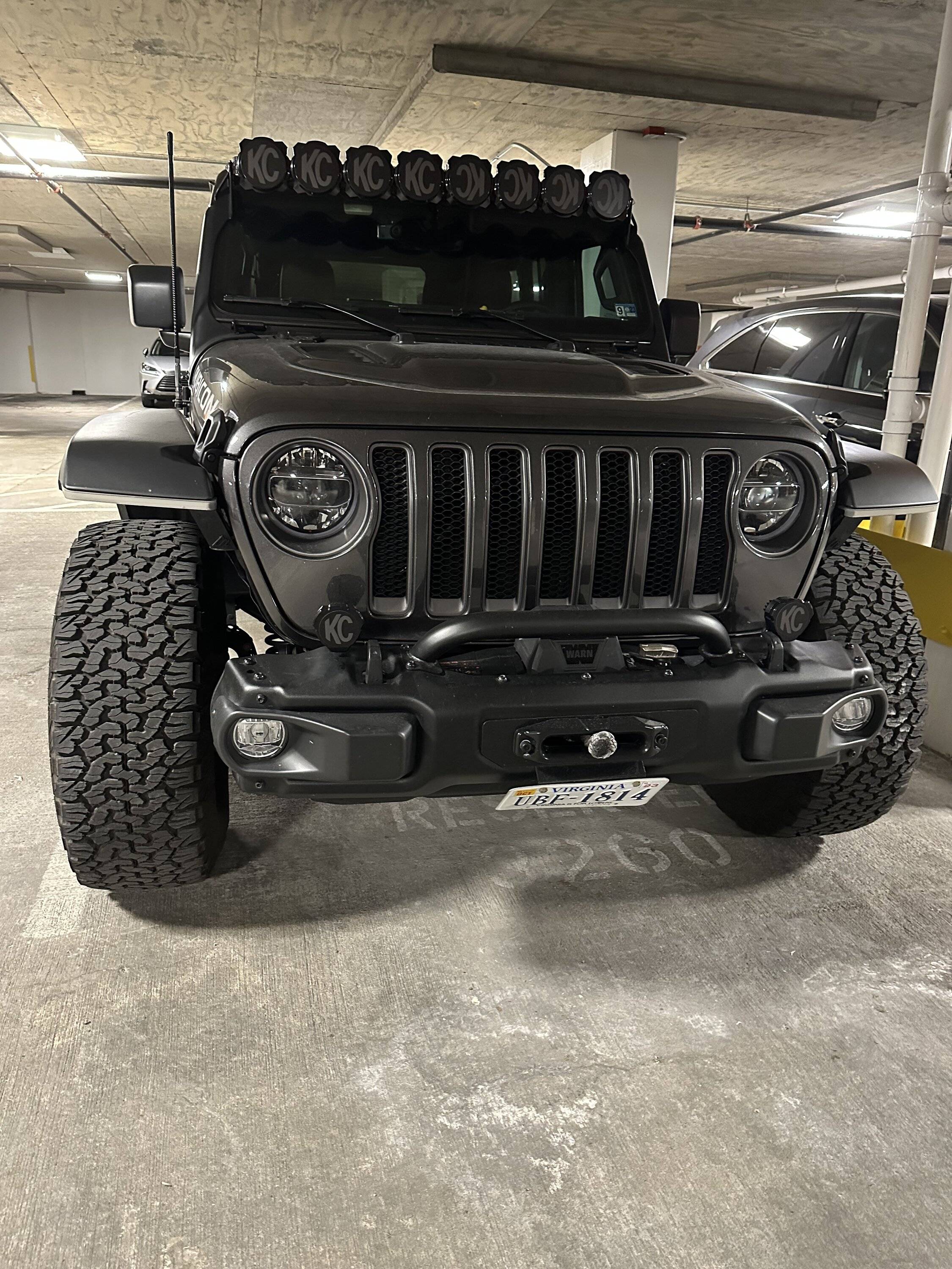 Jeep Wrangler JL KC Pro6 Light Bar W/  KC Mount (Will Ship!) IMG_0296
