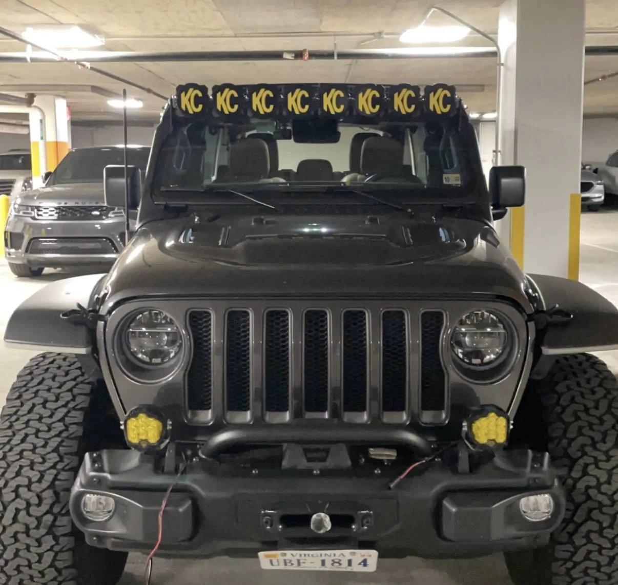 Jeep Wrangler JL KC Pro6 Light Bar W/  KC Mount (Will Ship!) IMG_0998