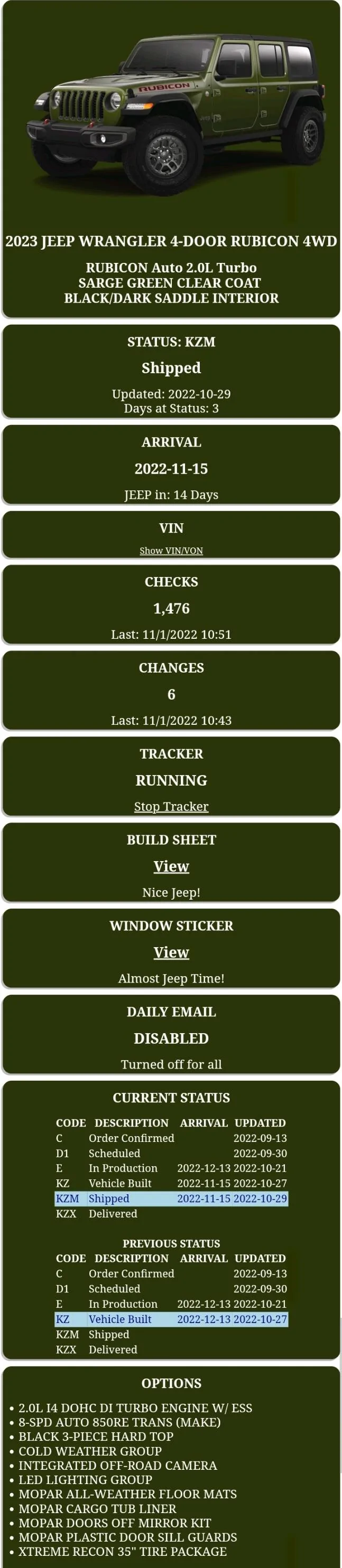 Jeep Wrangler JL 2023 Orders - Check in here Screenshot_20221101-095507_Chrom