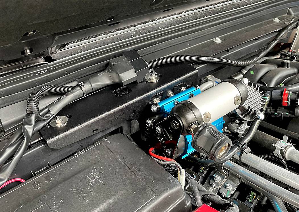 Jeep Wrangler JL ARB Single Compressor Underhood Firewall Mount Underhood-Single-Compressor-Firewall-07