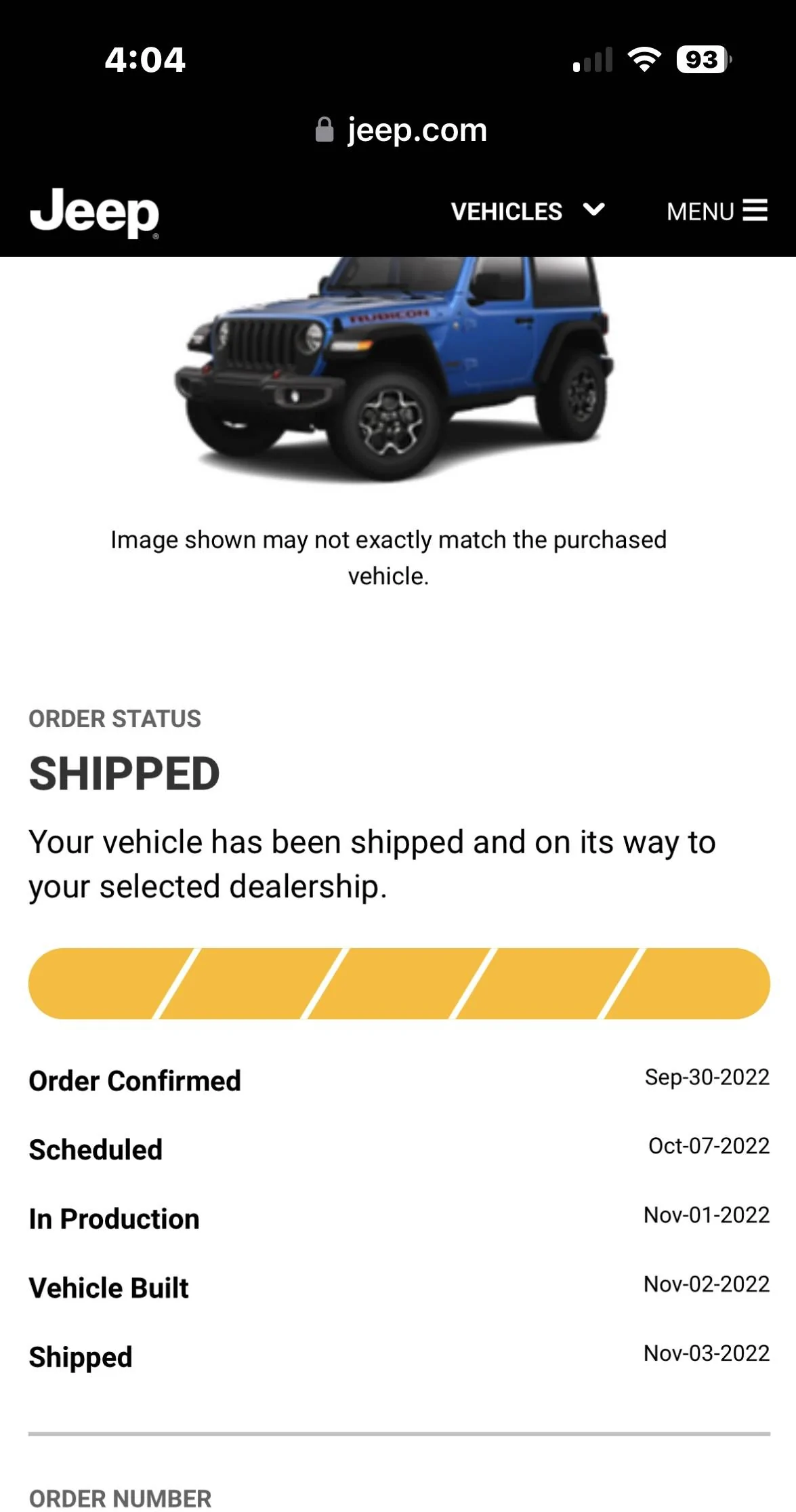 Jeep Wrangler JL Guide: Wrangler Order, Build, Tracking and Delivery Process 17EB833B-72A5-4960-B138-36FADDCD3DD4