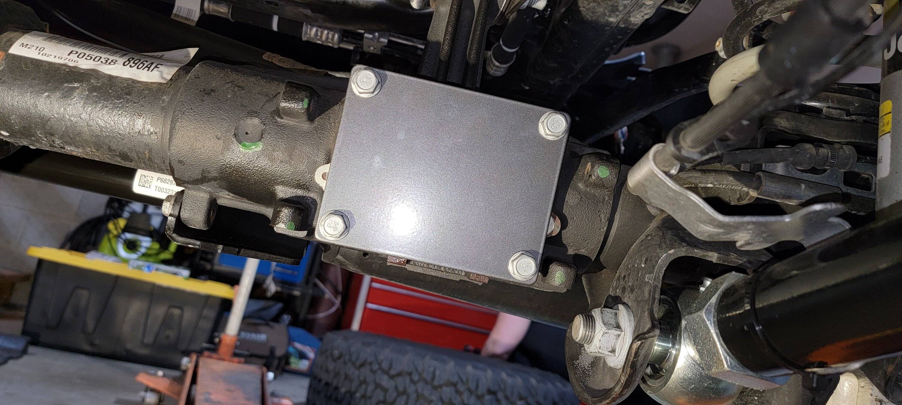 Jeep Wrangler JL FAD Clunk and easy upgrade. 20221104_175403