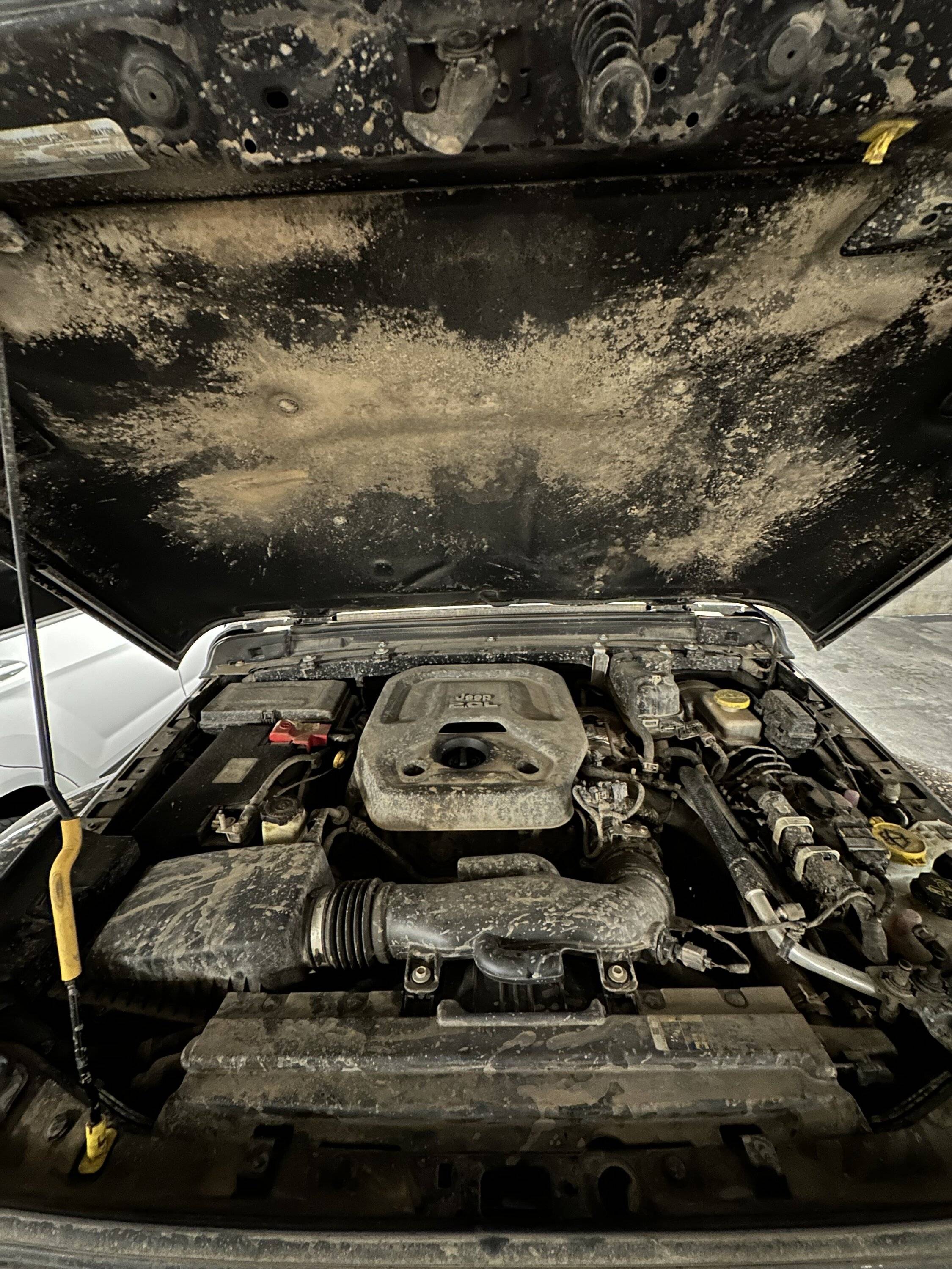 Jeep Wrangler JL How to Clean Under the Hood? IMG_5032